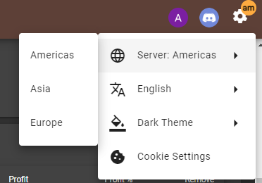Albion Online Flipper Server Selection
