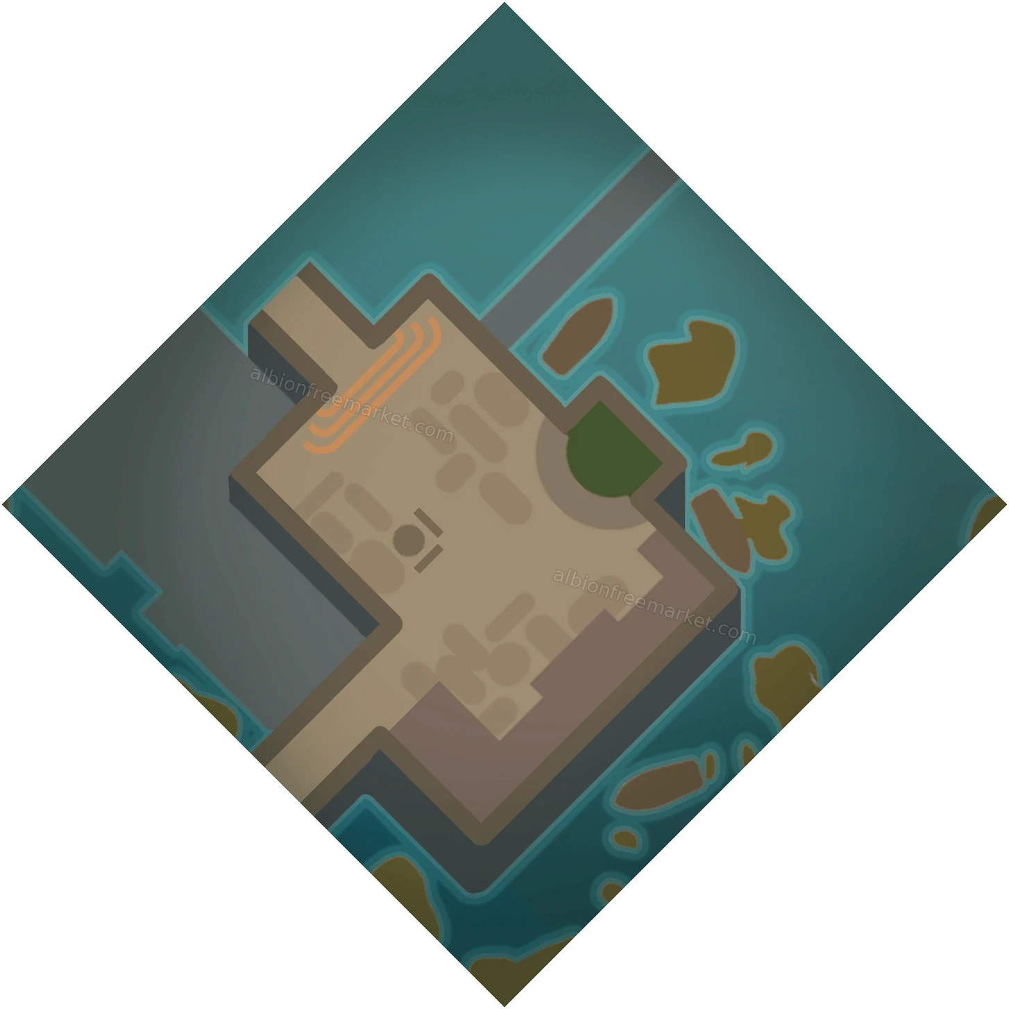 Thetford Market Albion Online map