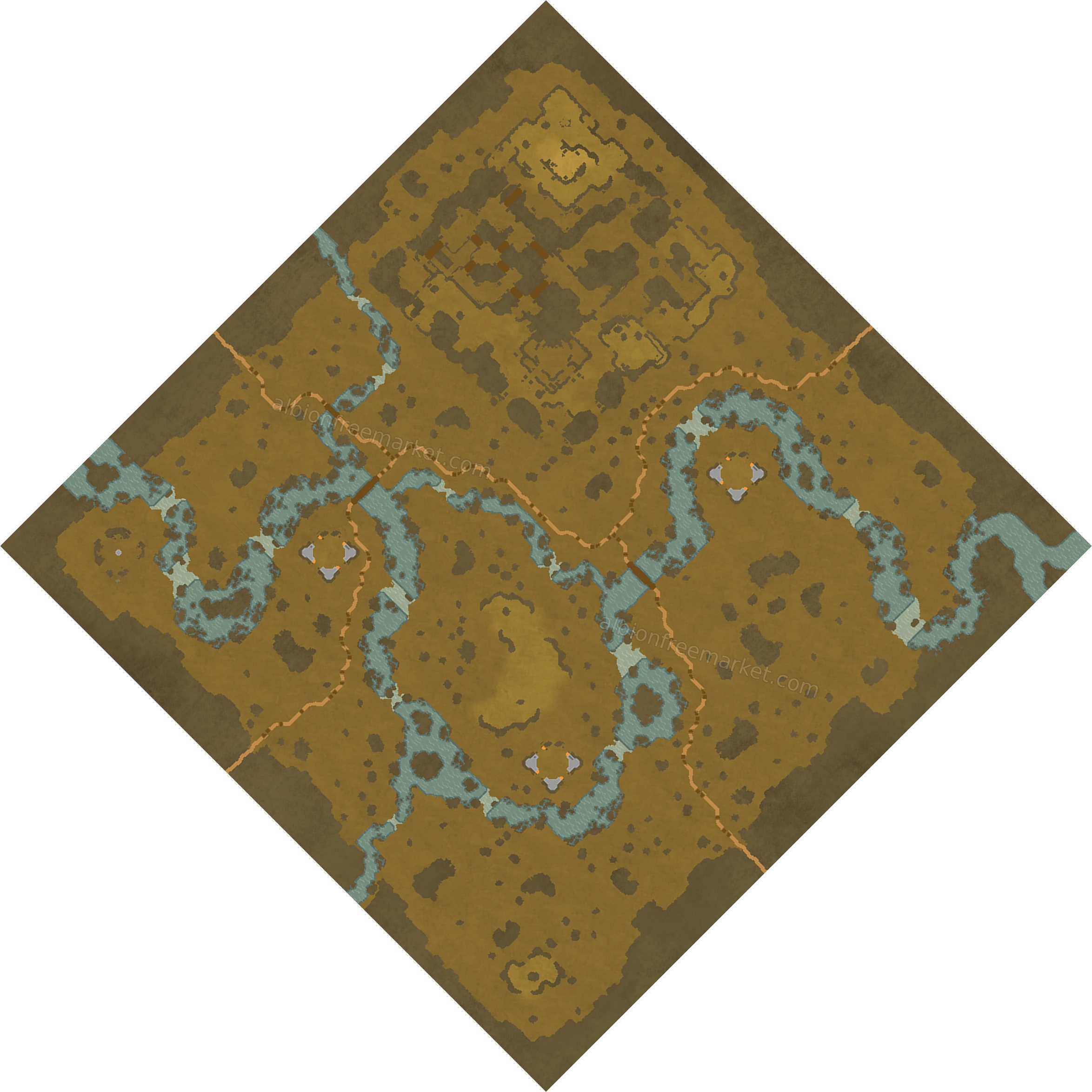Sleetwater Basin Albion Online map