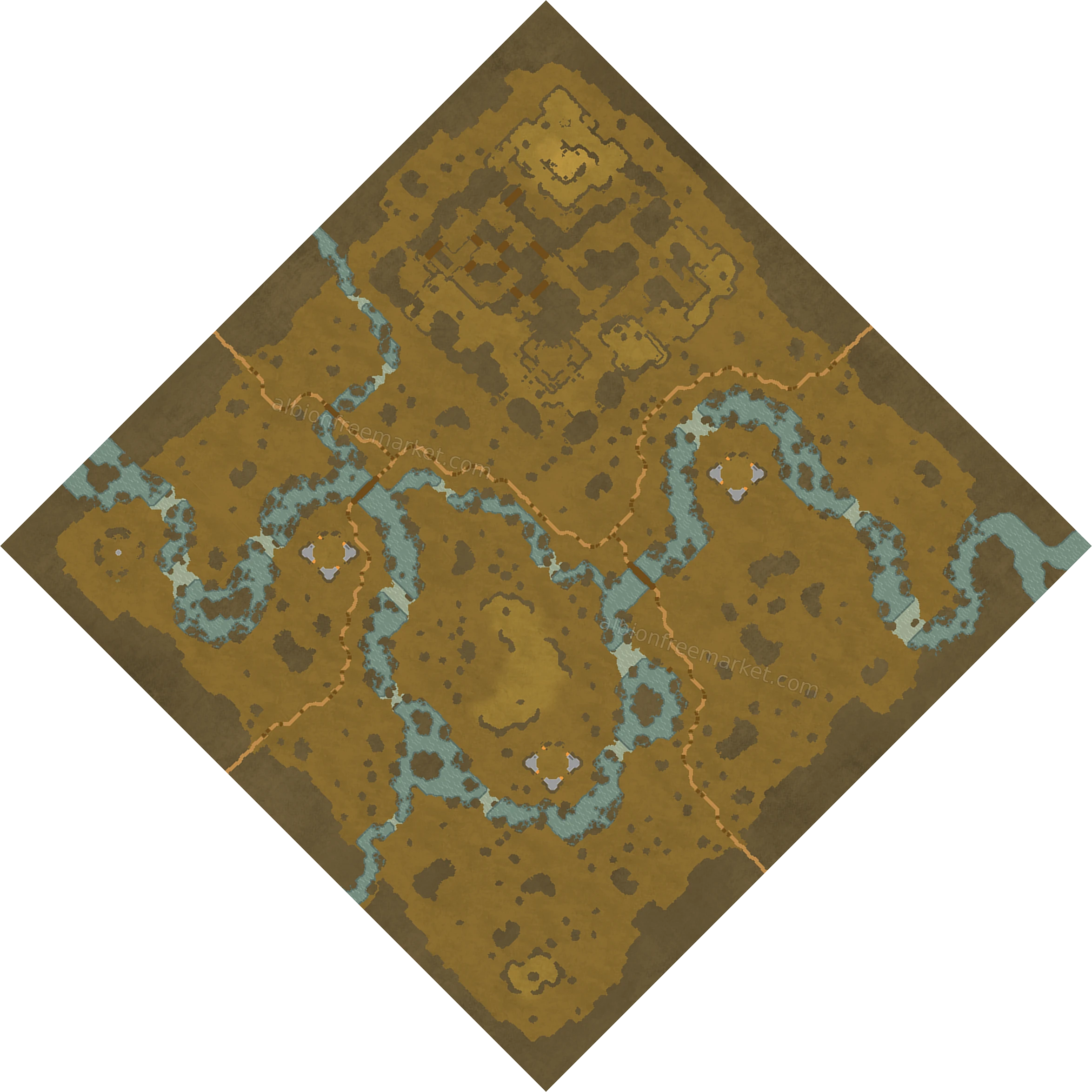 Sleetwater Basin Albion Online map