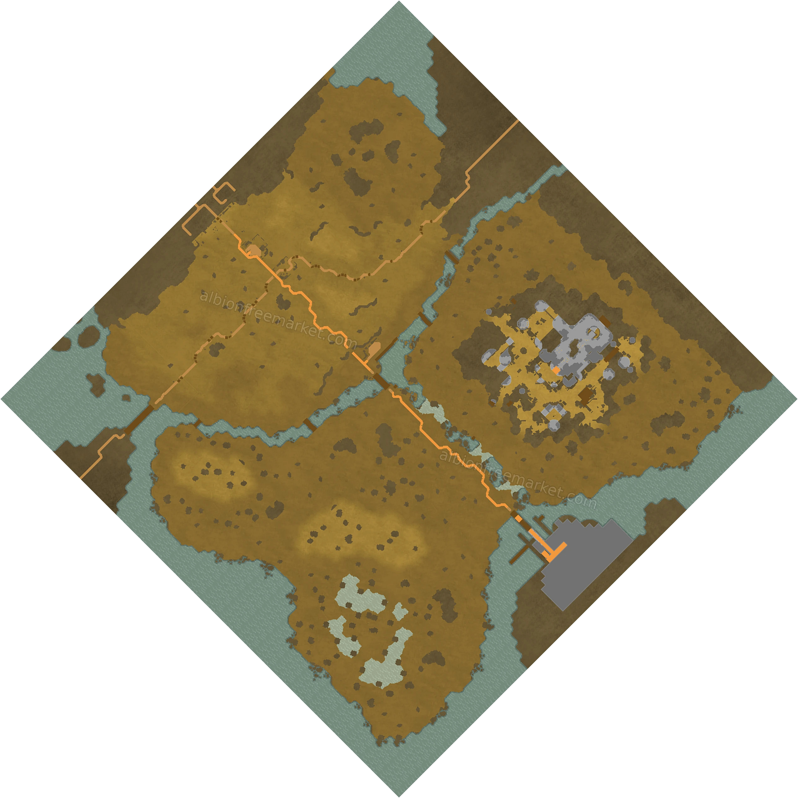 Chillhag Albion Online map