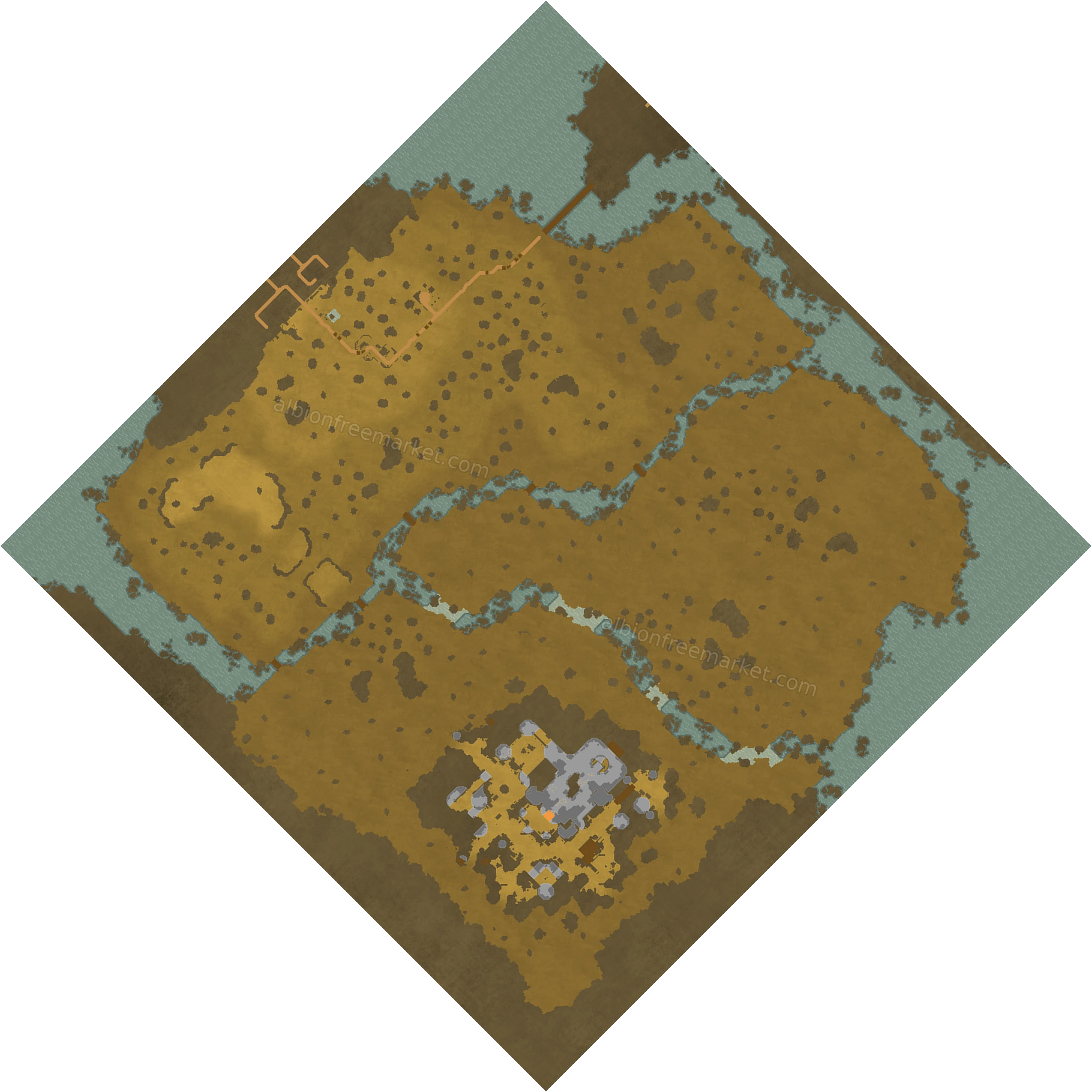 Stinkhag Albion Online map