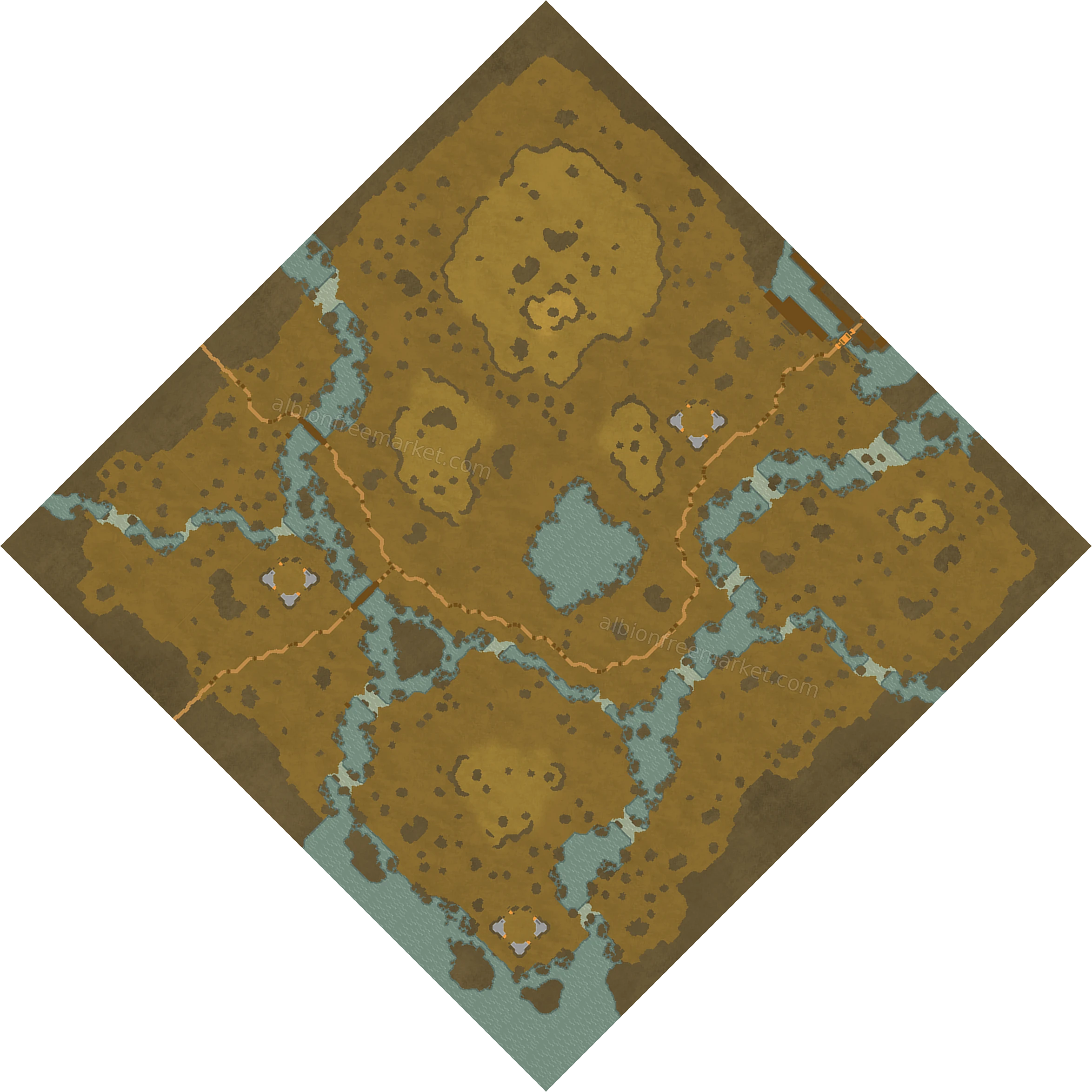 Dusklight Fen Albion Online map