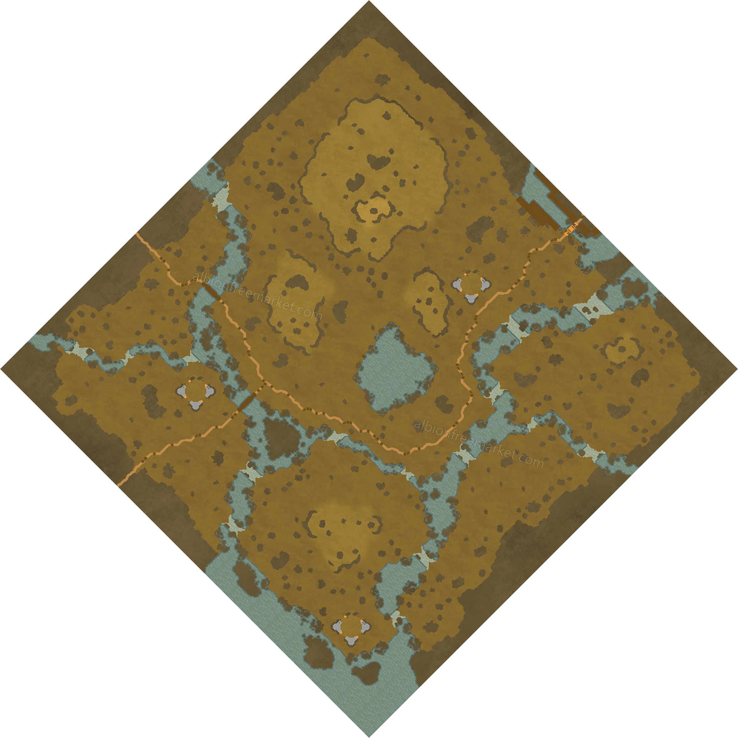 Dusklight Fen Albion Online map