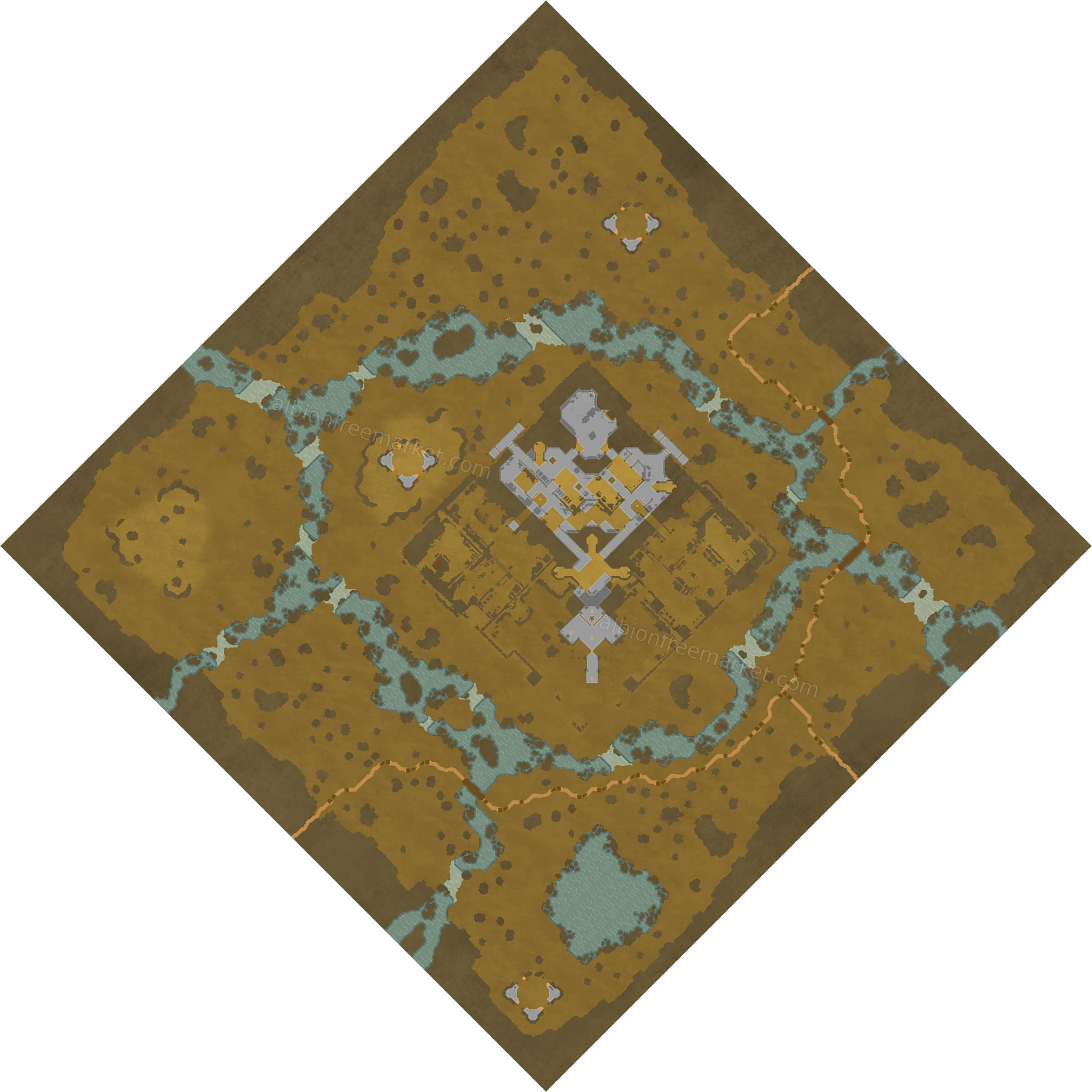 Wispwhisper Marsh Albion Online map