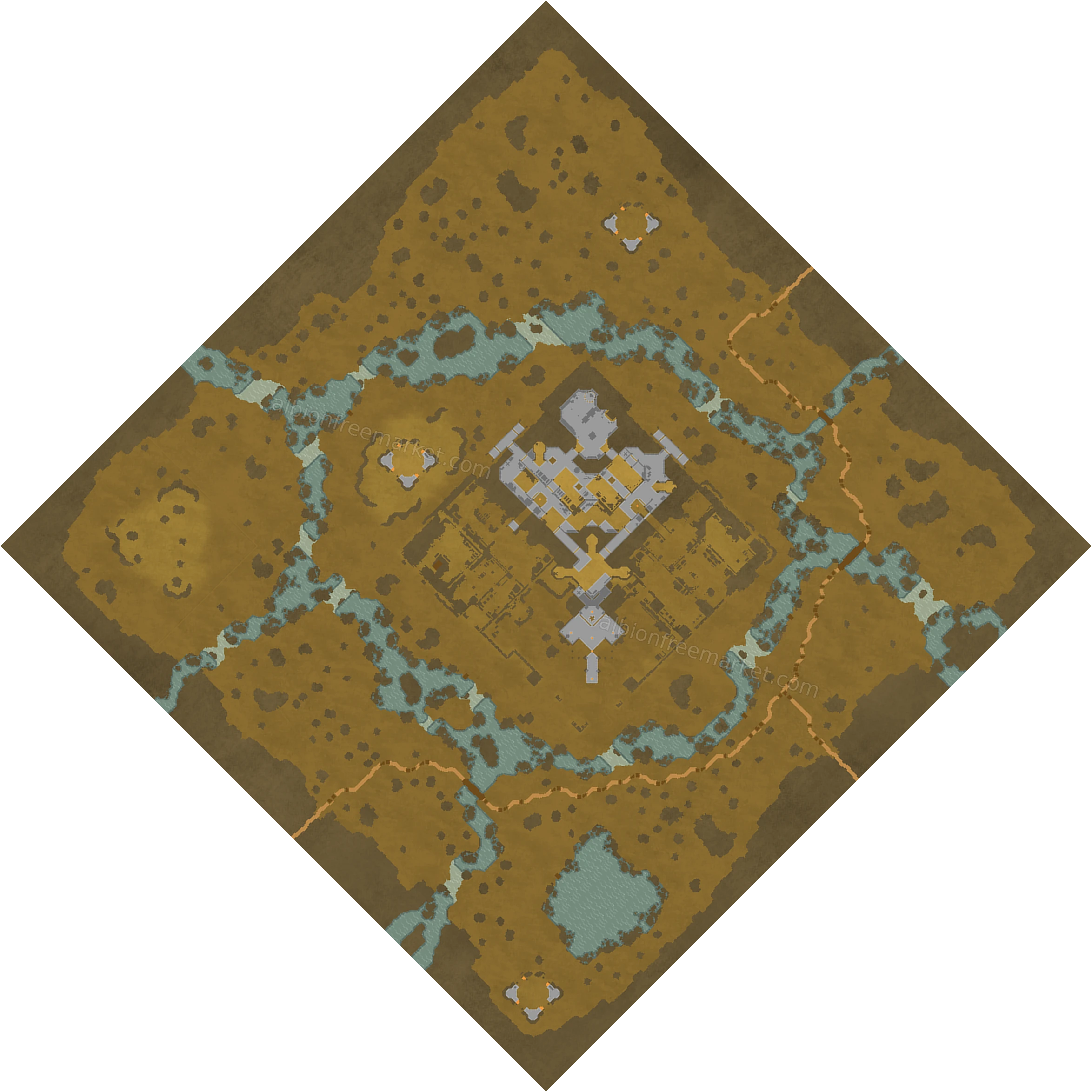 Wispwhisper Marsh Albion Online map