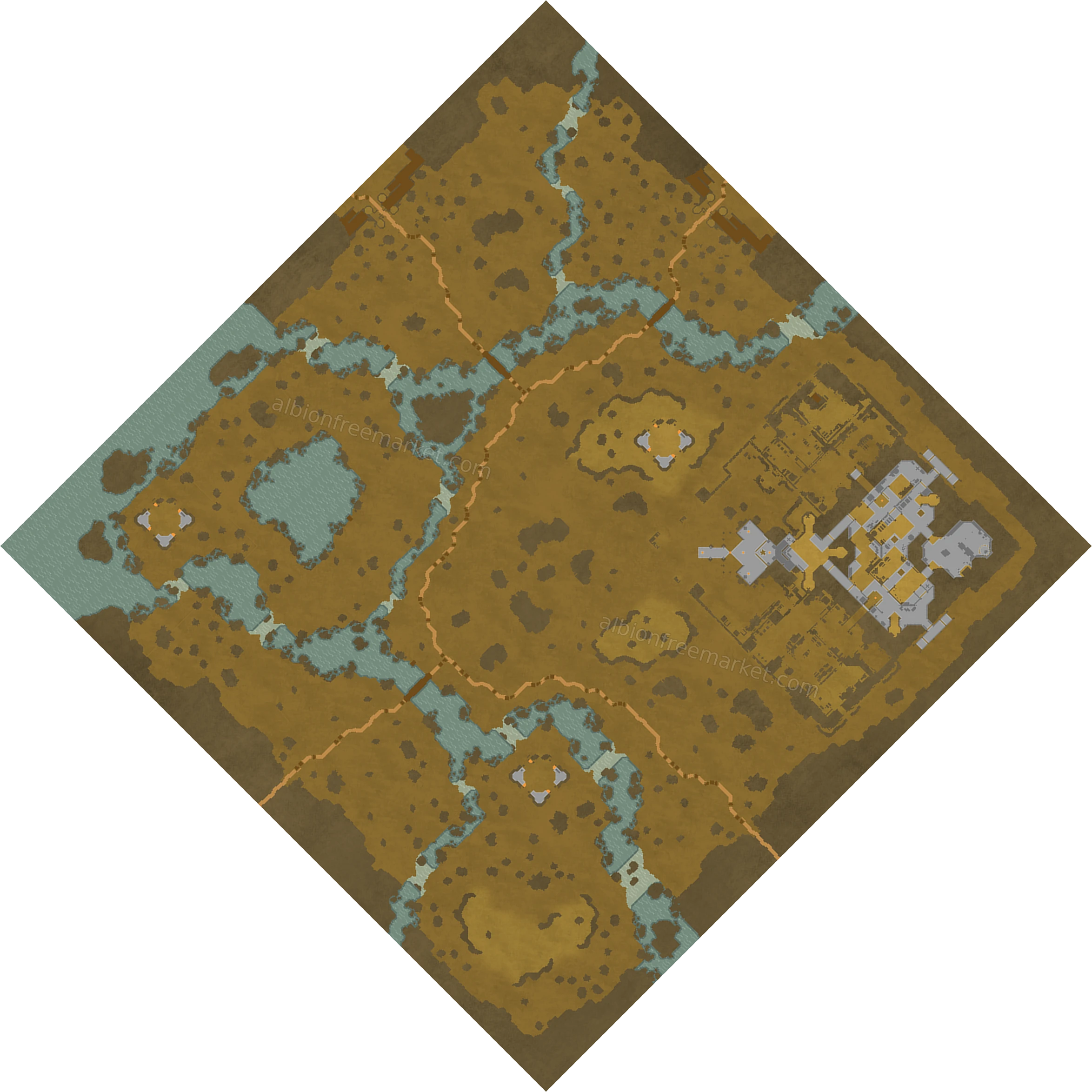 Spectral Sump Albion Online map