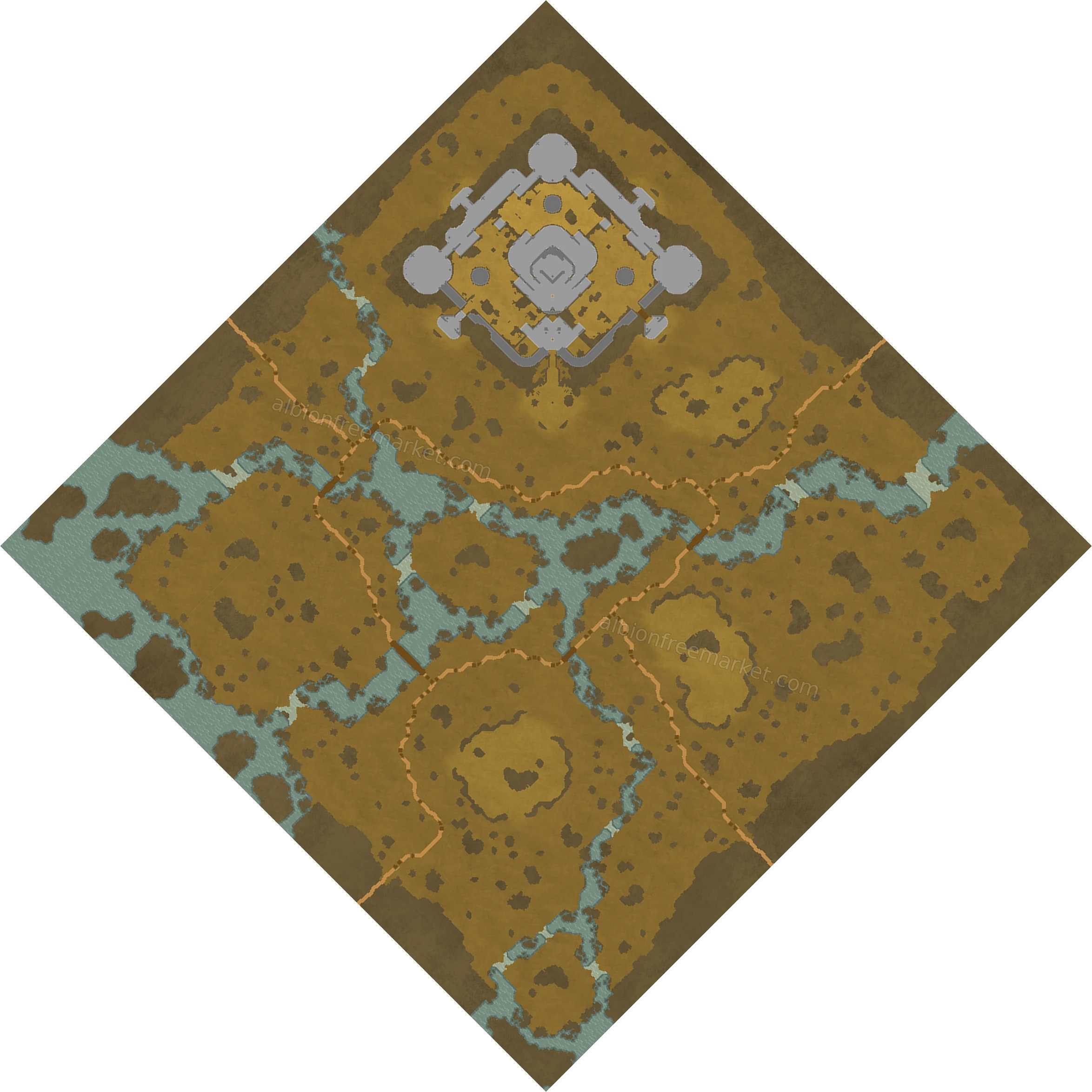 Curlew Fen Albion Online map