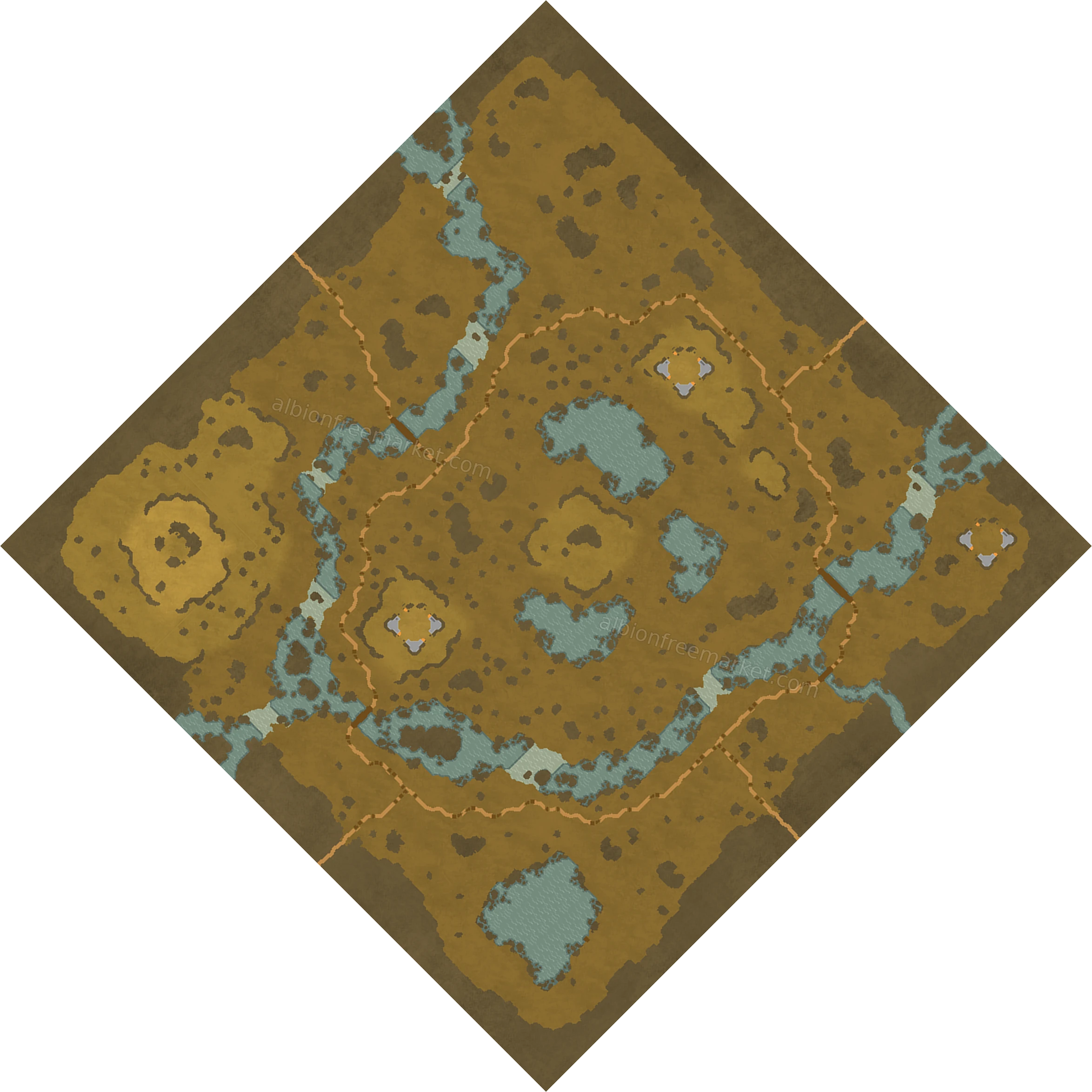 Drownhorse Basin Albion Online map