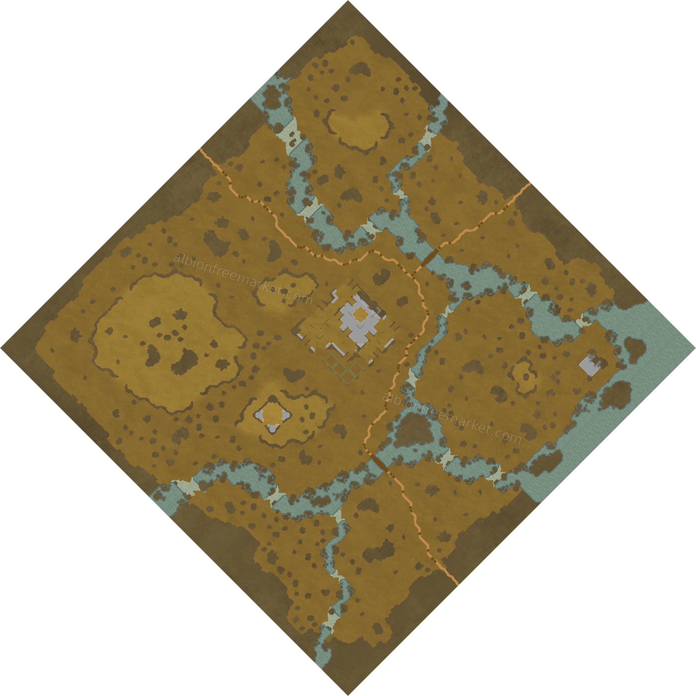 Scuttlesink Pools Albion Online map