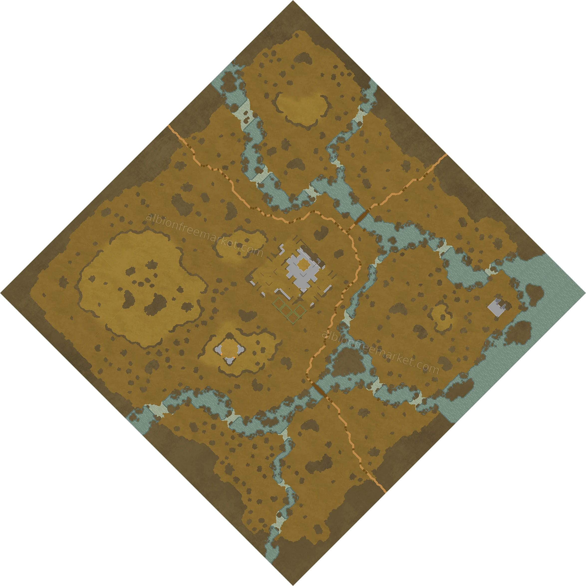 Scuttlesink Pools Albion Online map
