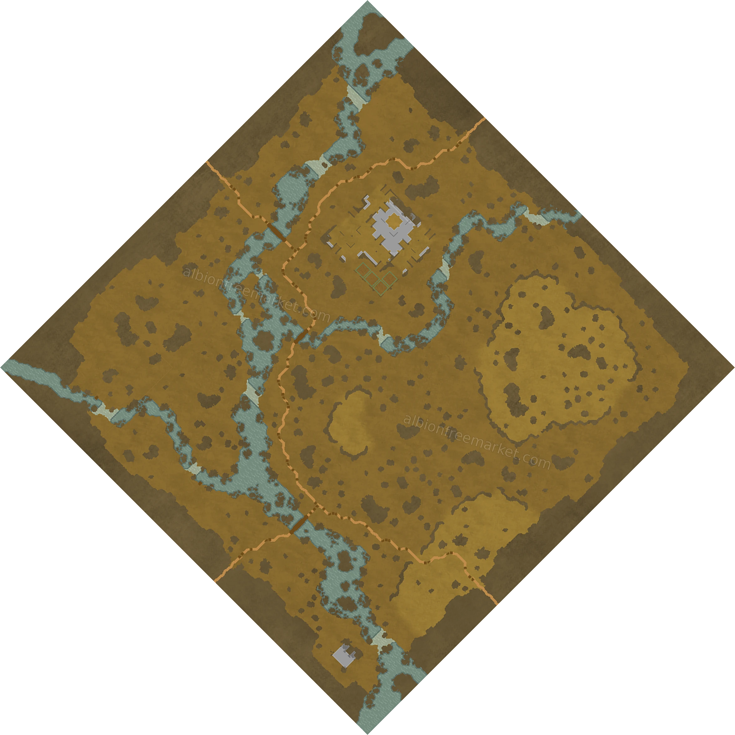 Runnelvein Slough Albion Online map