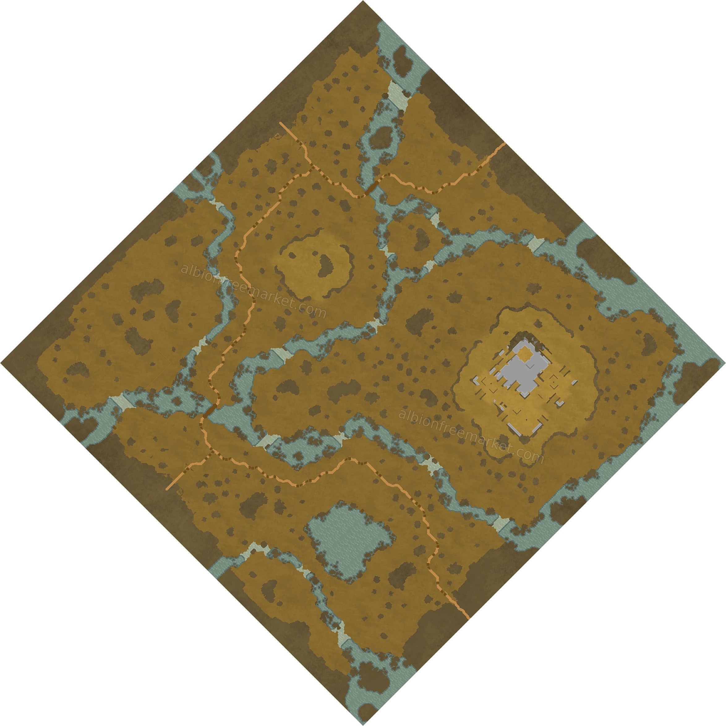 Widemoor Pool Albion Online map