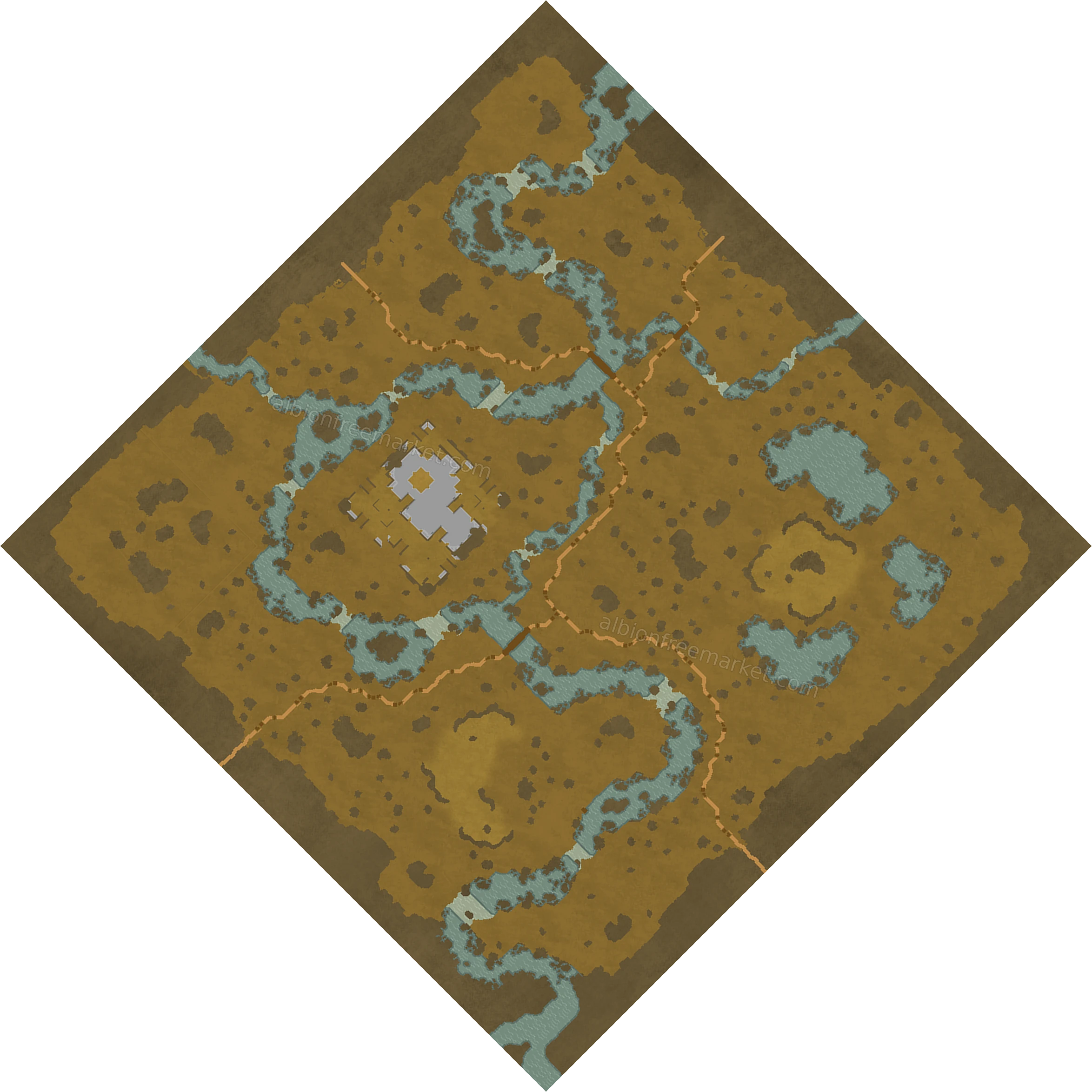 Widemoor Estuary Albion Online map