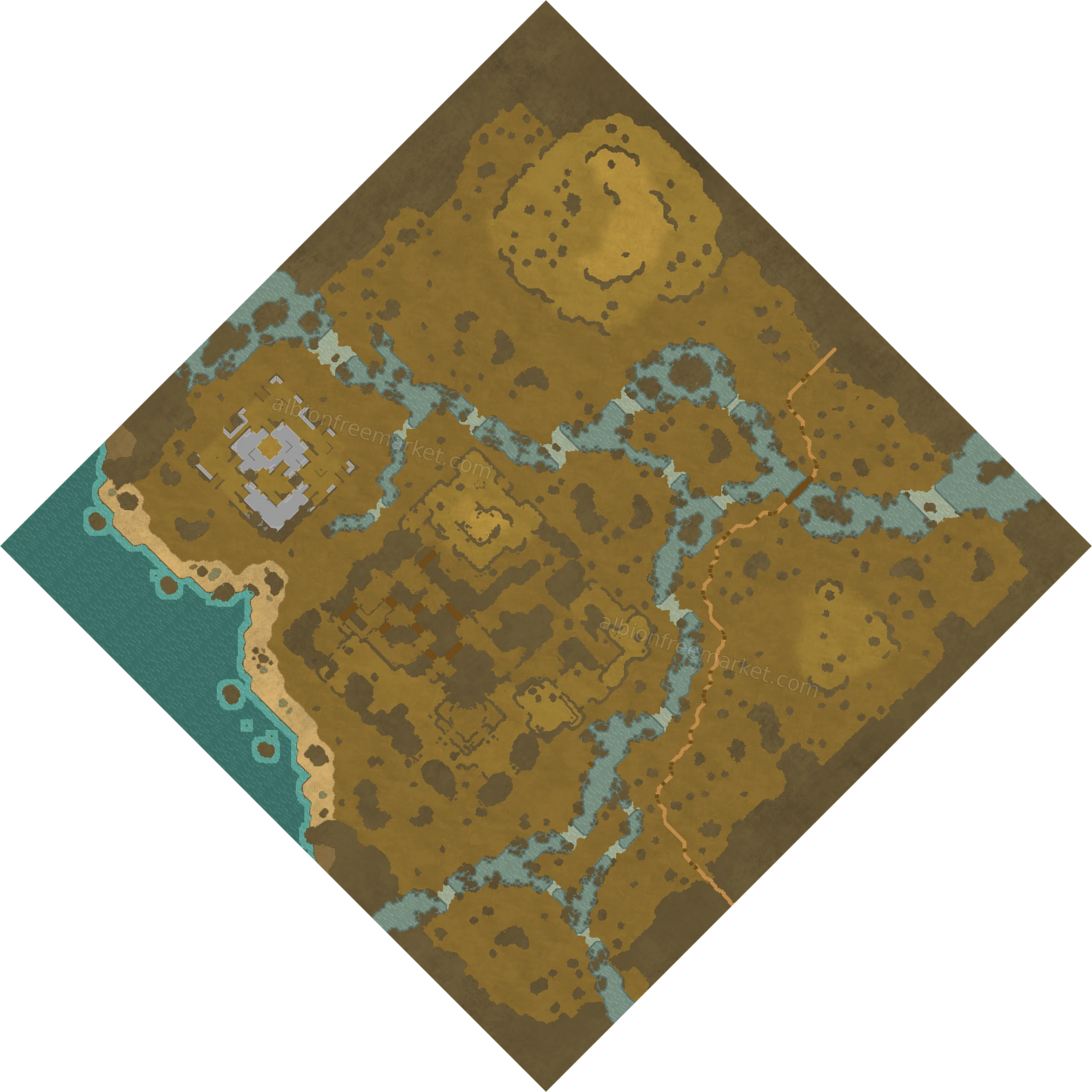 Widemoor Delta Albion Online map