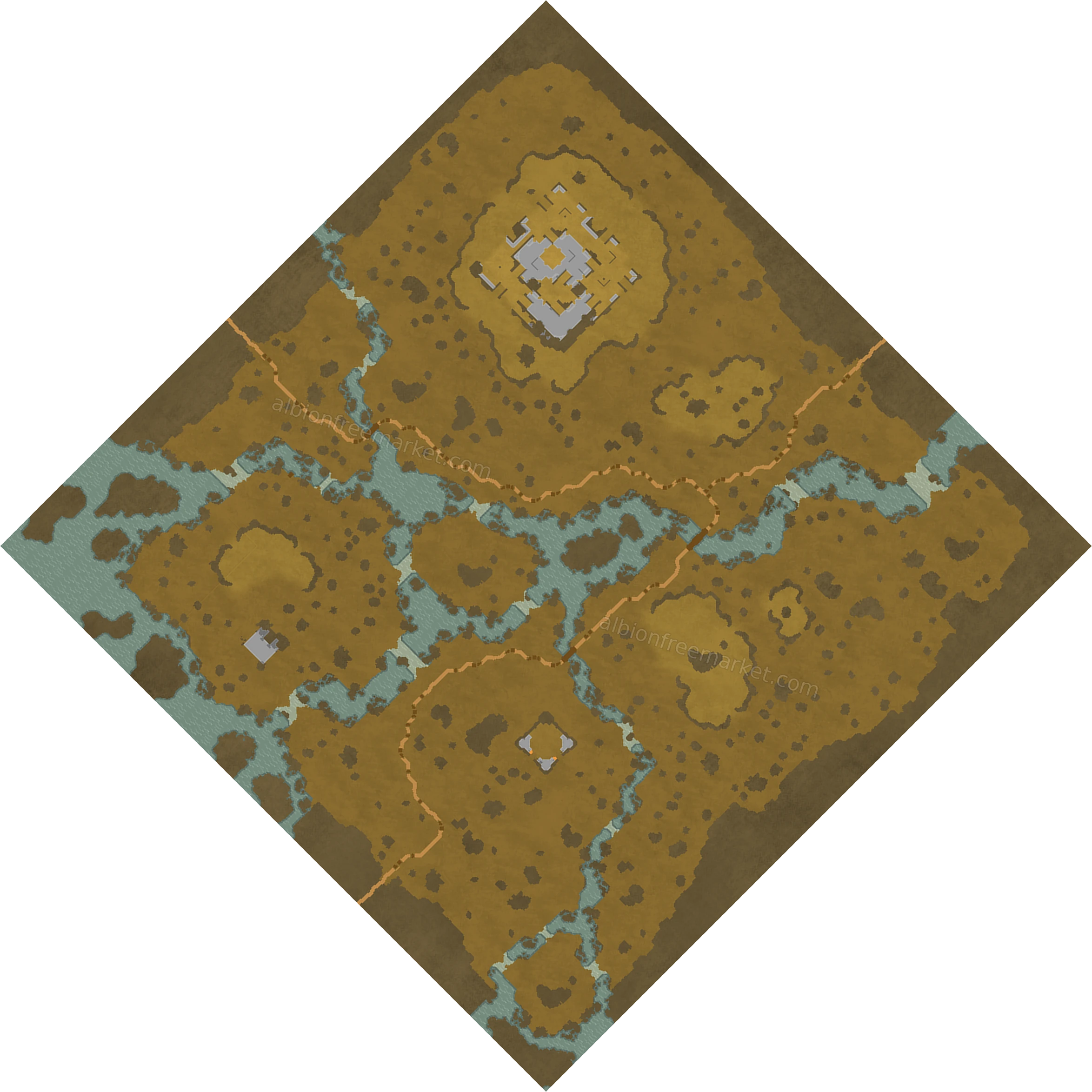 Willowshade Lake Albion Online map