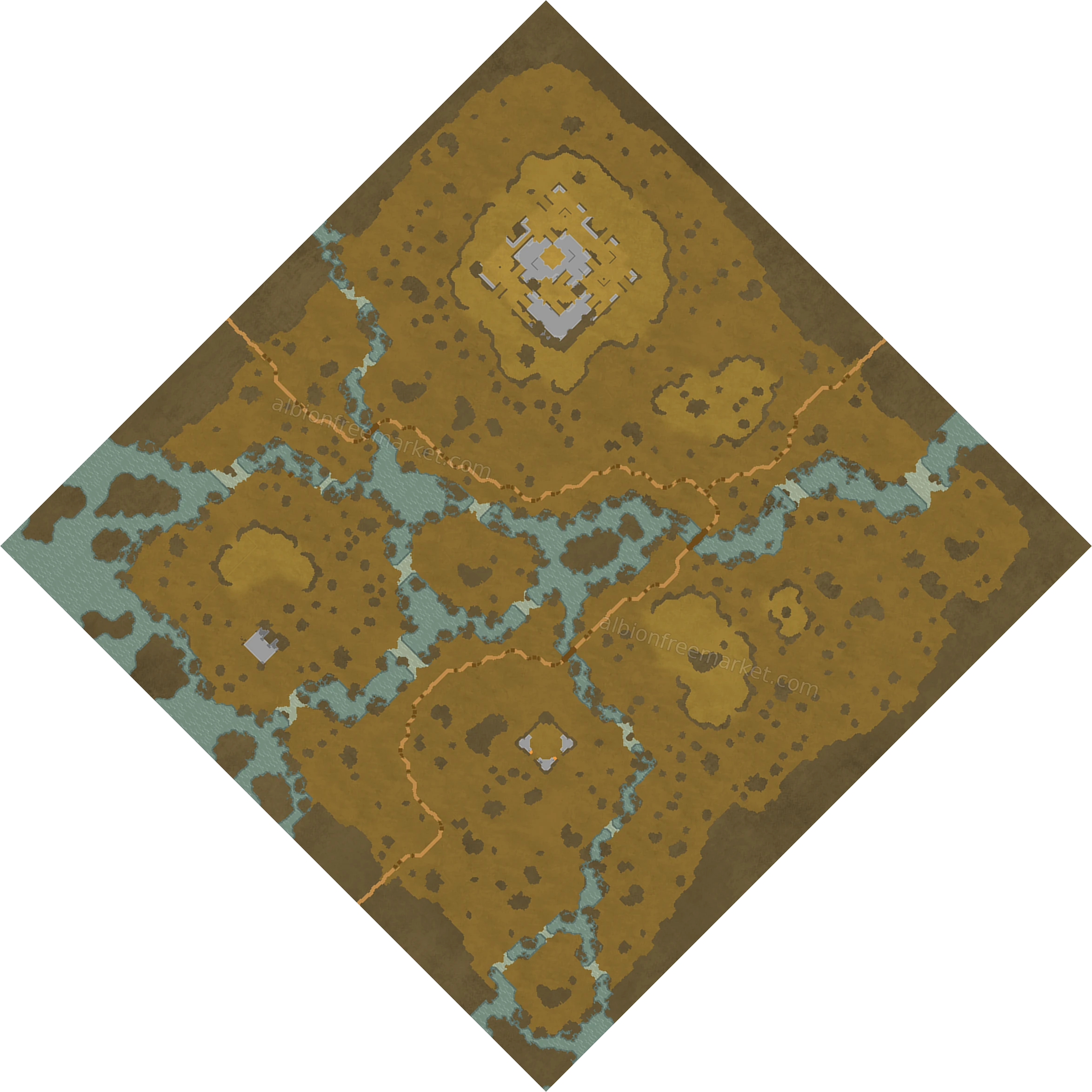 Willowshade Lake Albion Online map
