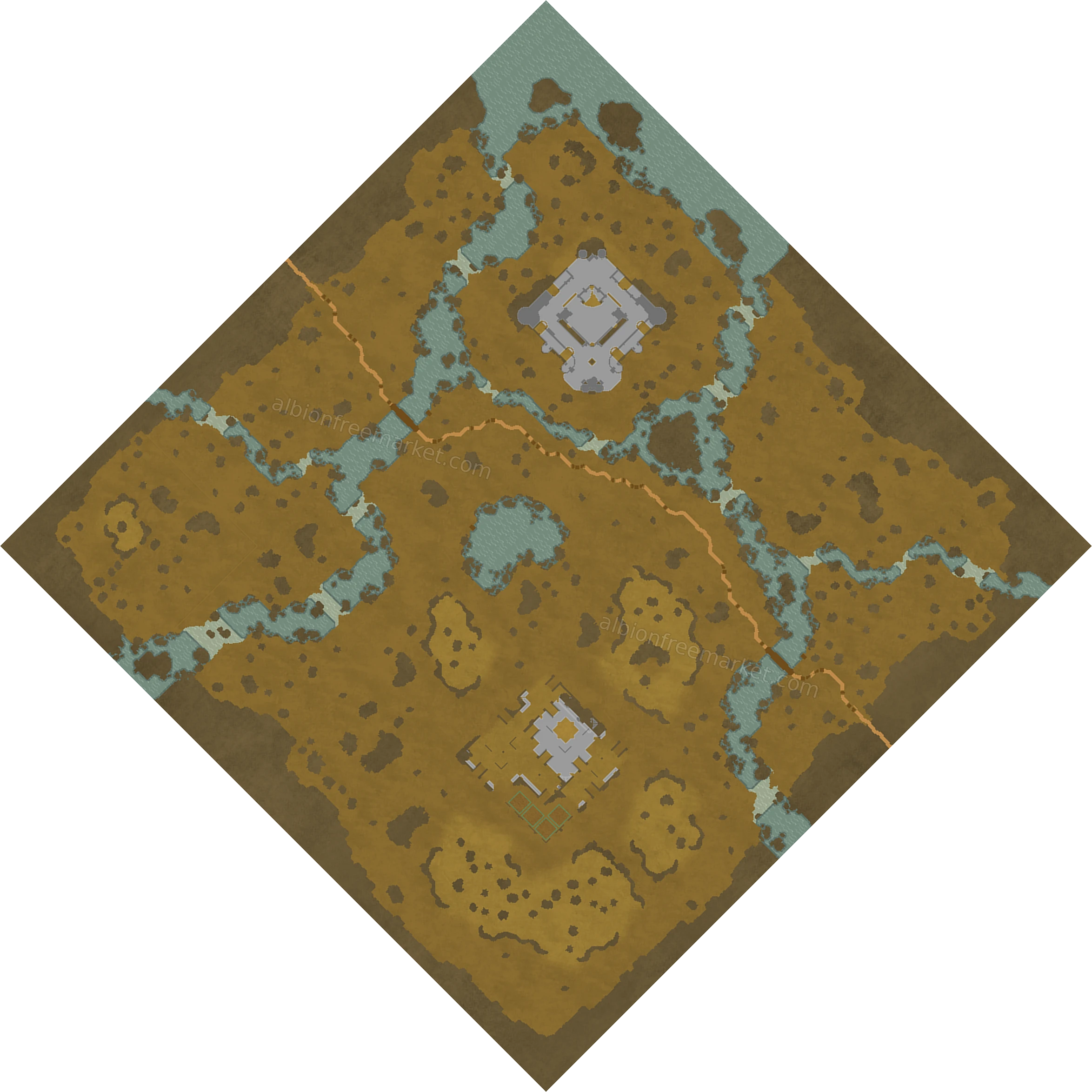 Longfen Marsh Albion Online map