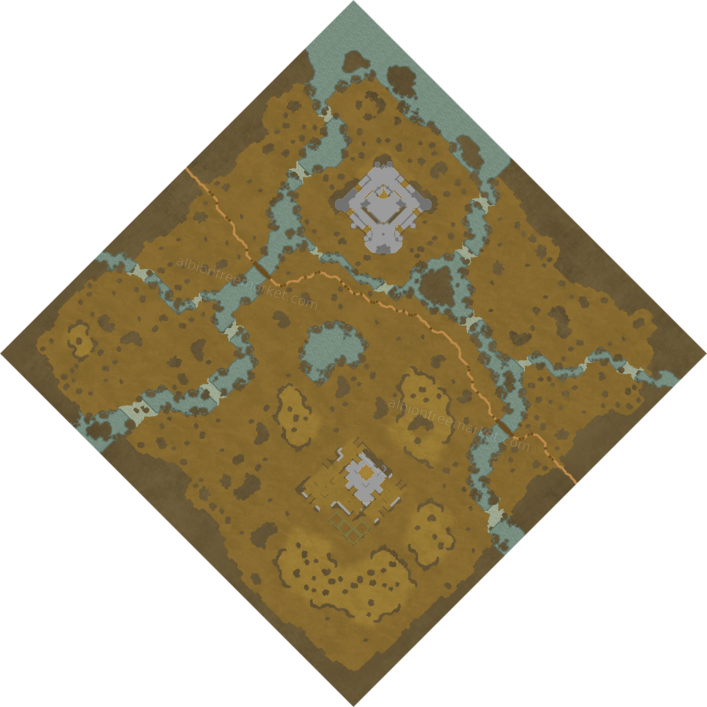 Longfen Marsh Albion Online map