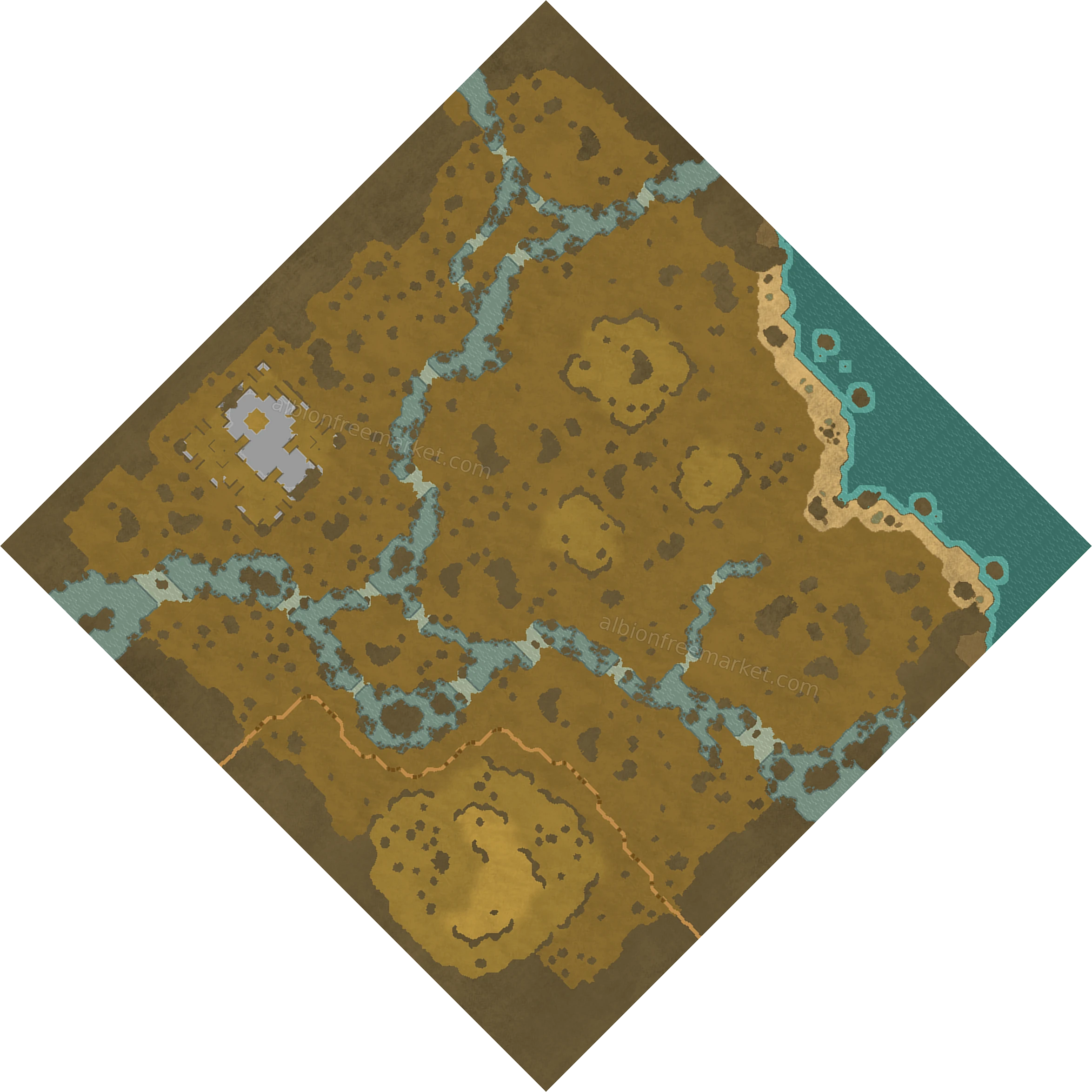 Scuttlesink Mouth Albion Online map