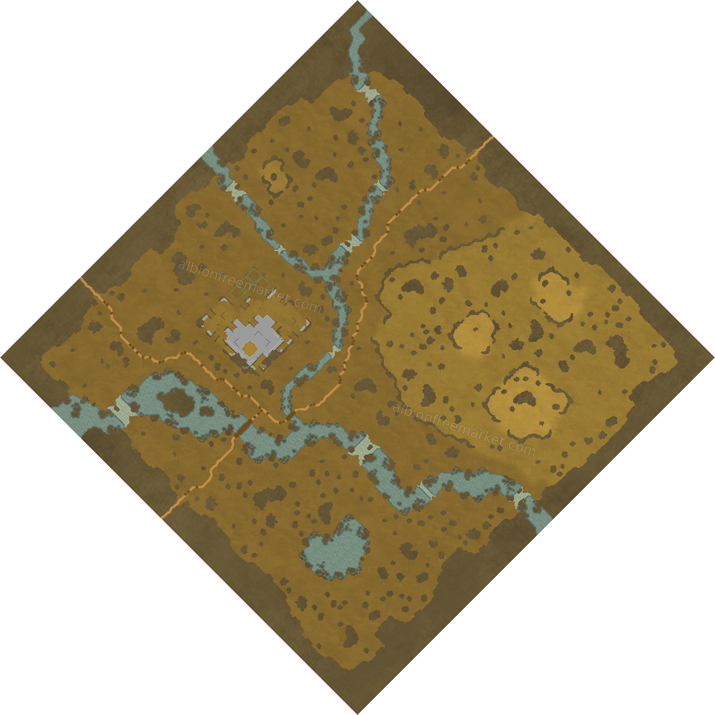 Widemoor Hills Albion Online map