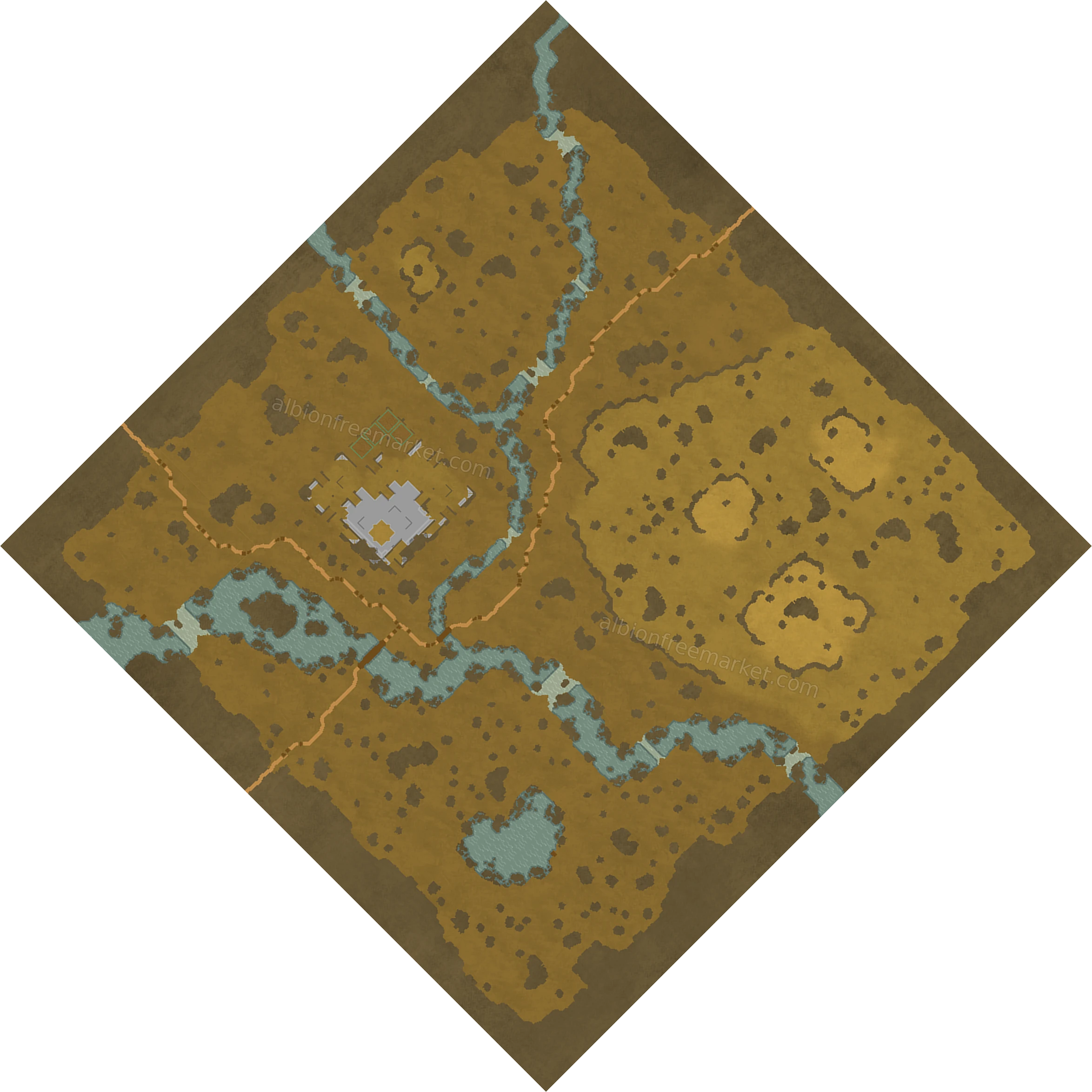 Widemoor Hills Albion Online map