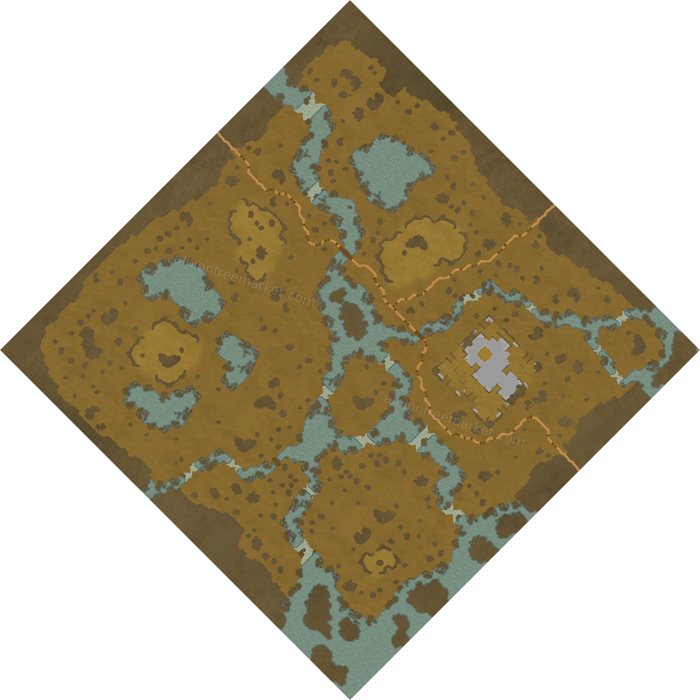 Widemoor End Albion Online map