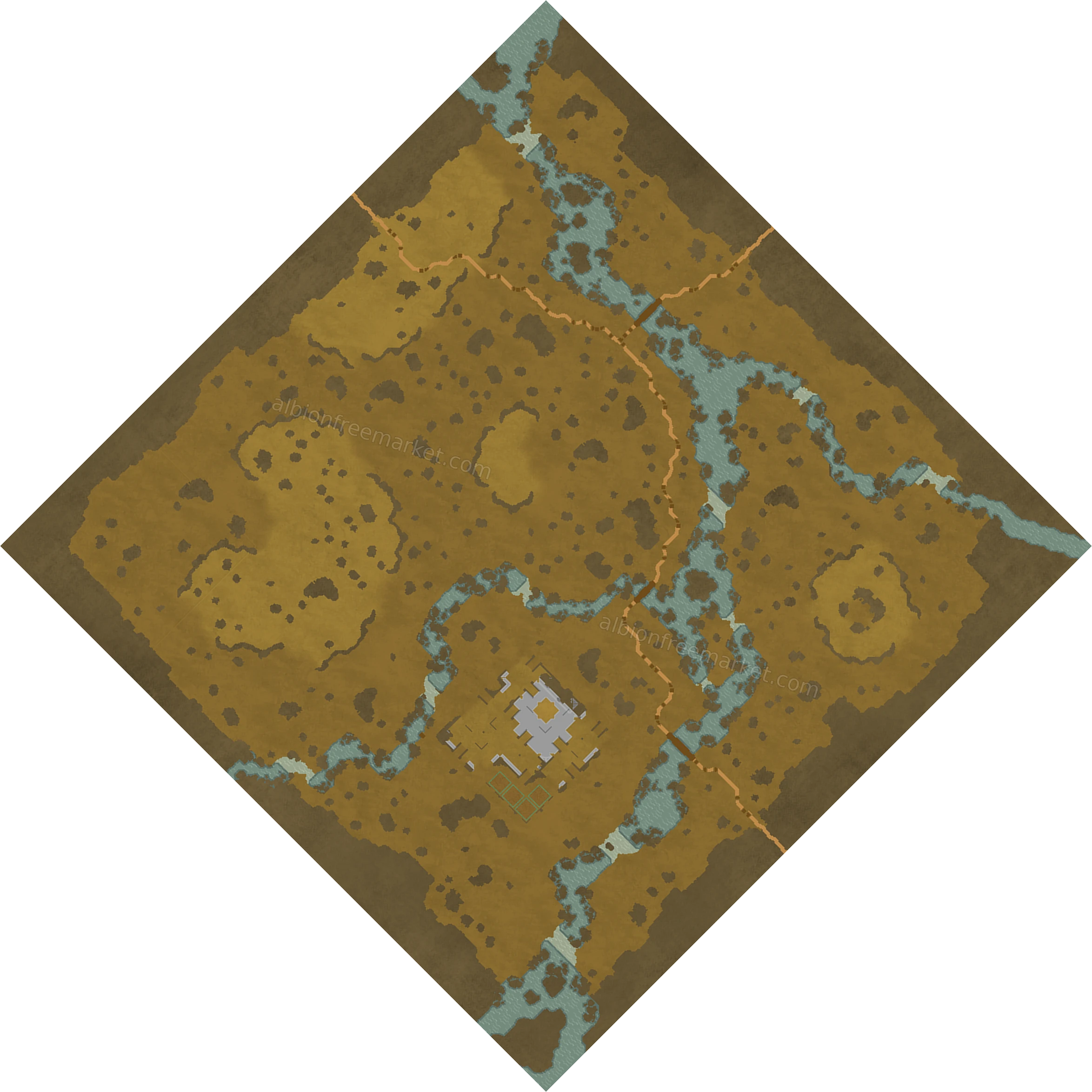 Willowshade Pools Albion Online map