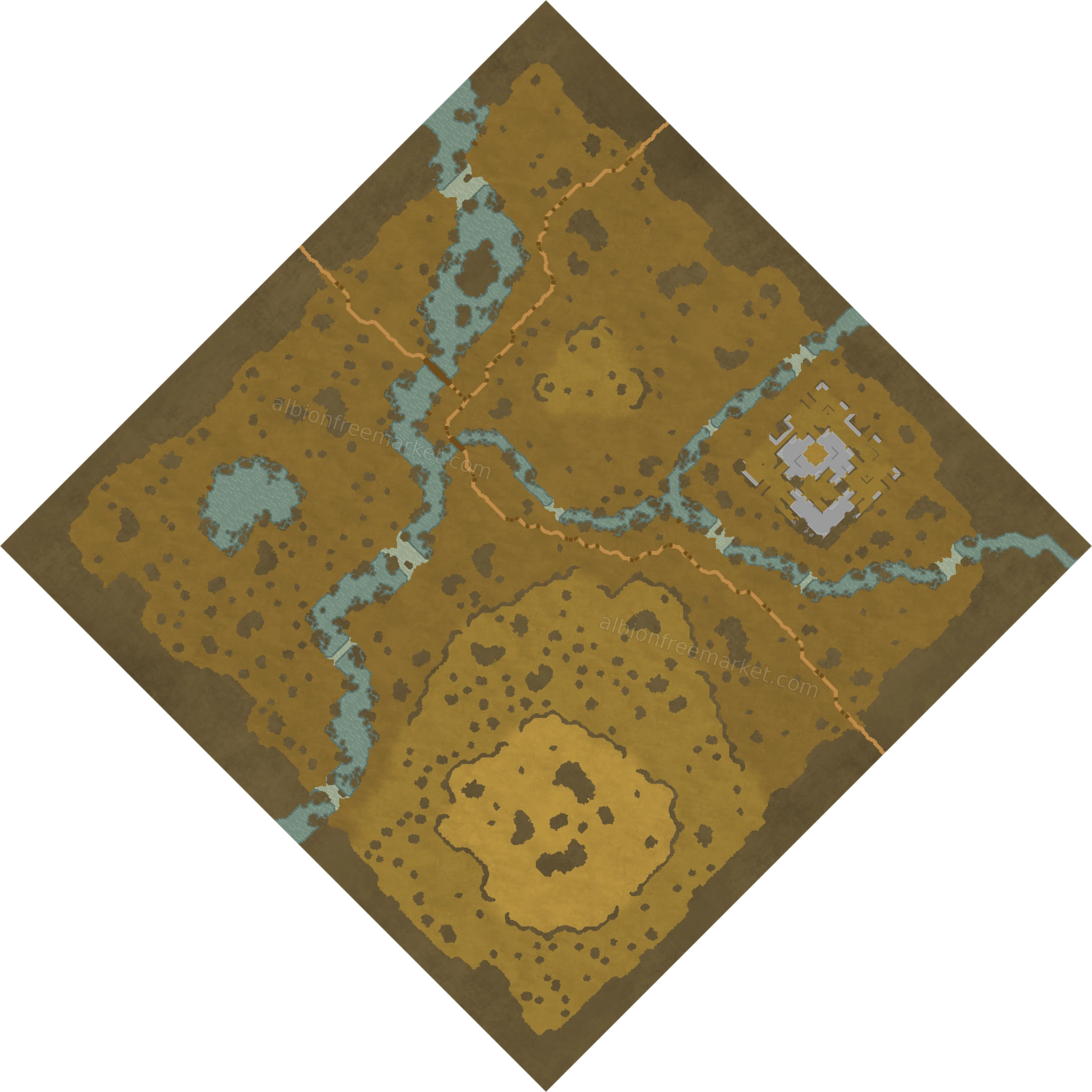 Widemoor Woods Albion Online map