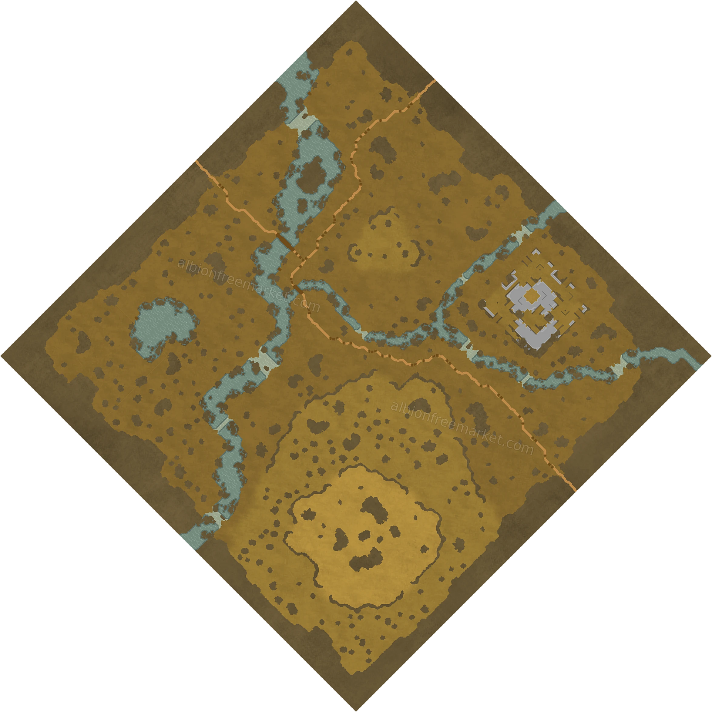 Widemoor Woods Albion Online map