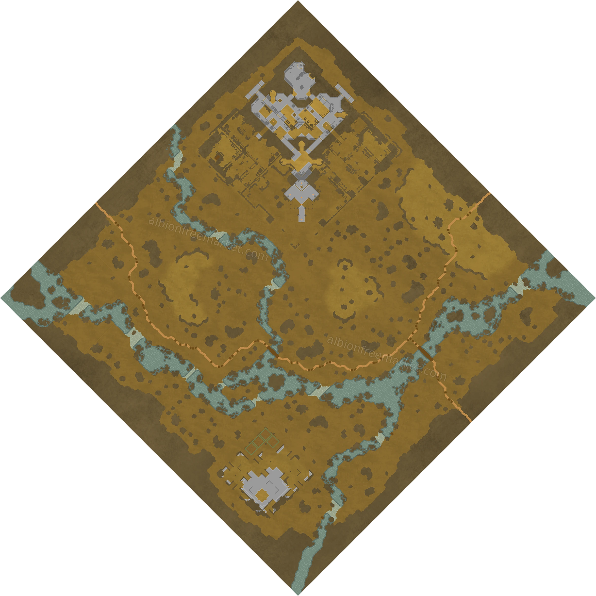 Springsump Wetland Albion Online map