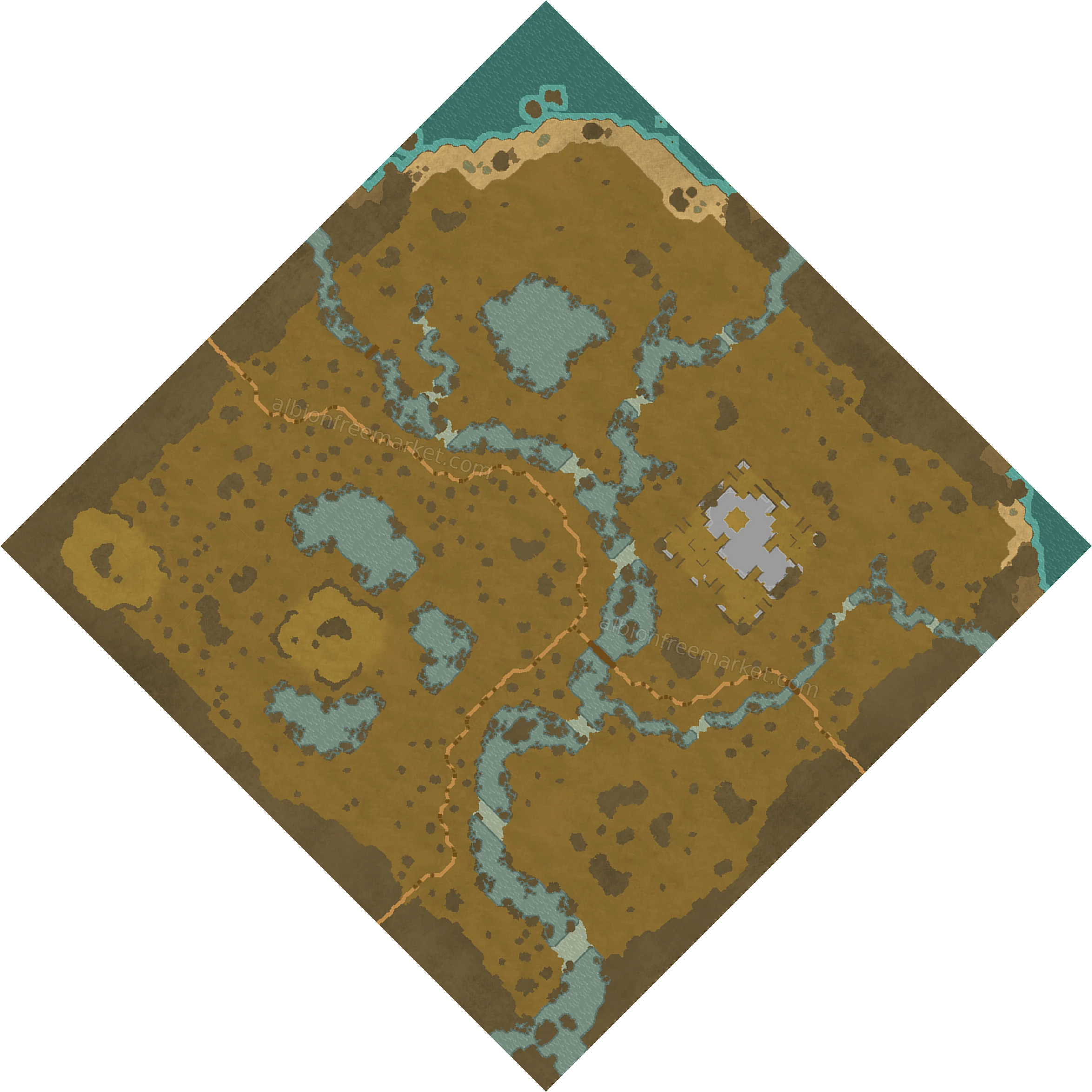 Meltwater Sump Albion Online map