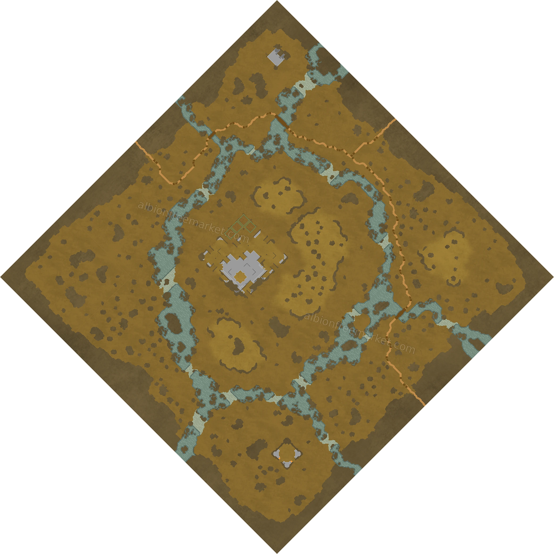 Wetgrave Swale Albion Online map