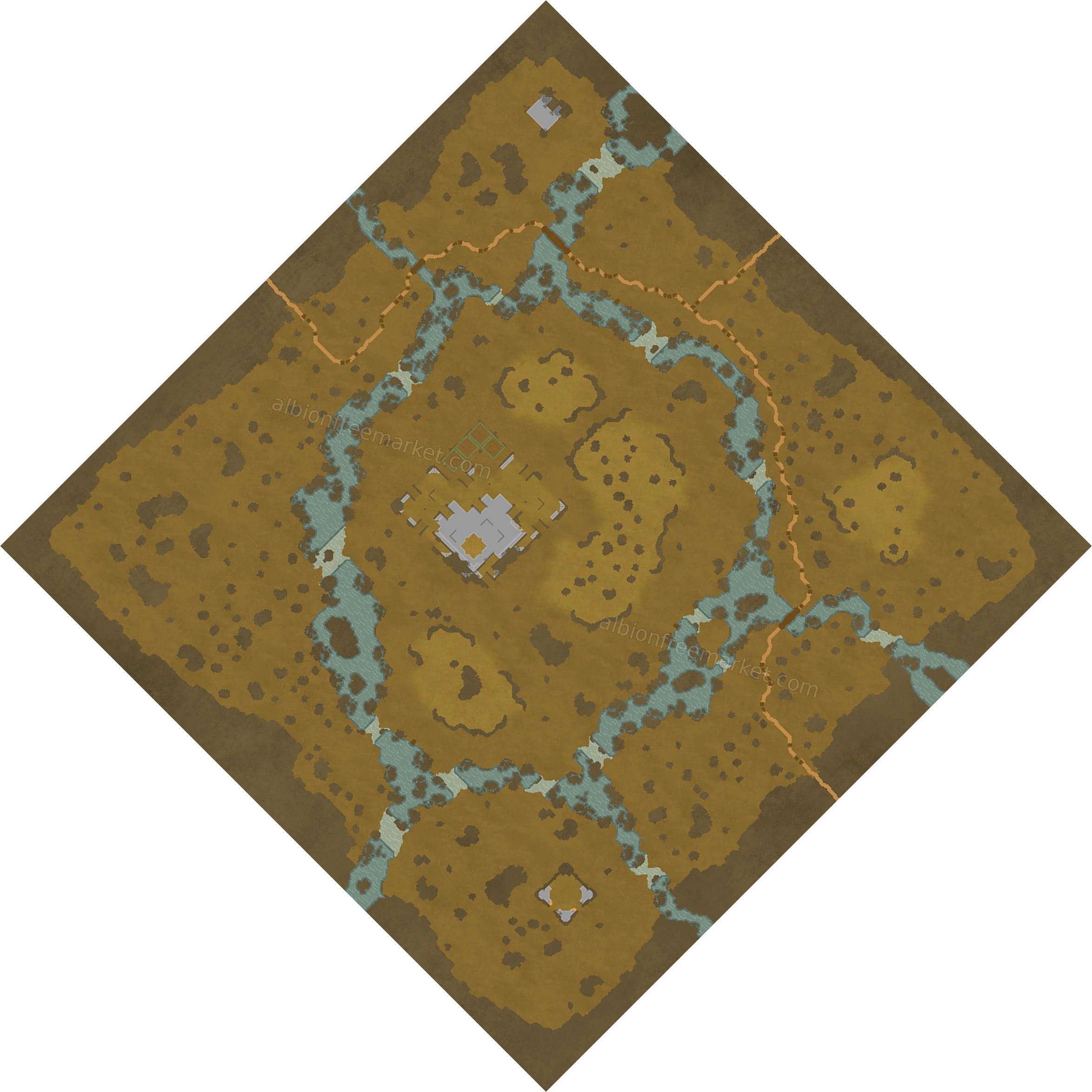 Wetgrave Swale Albion Online map