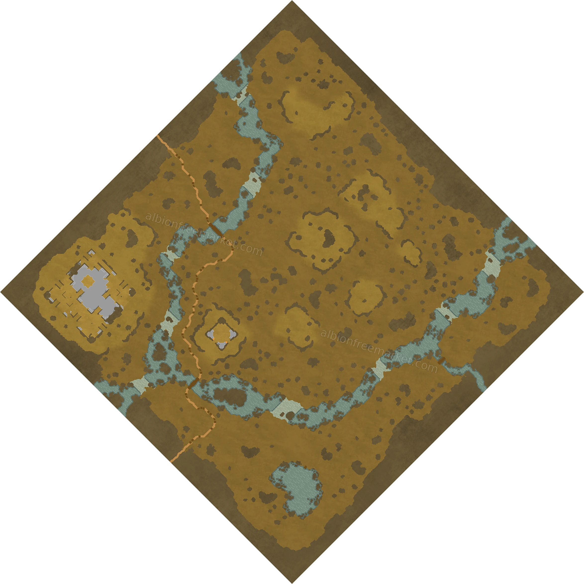 Willowshade Hills Albion Online map