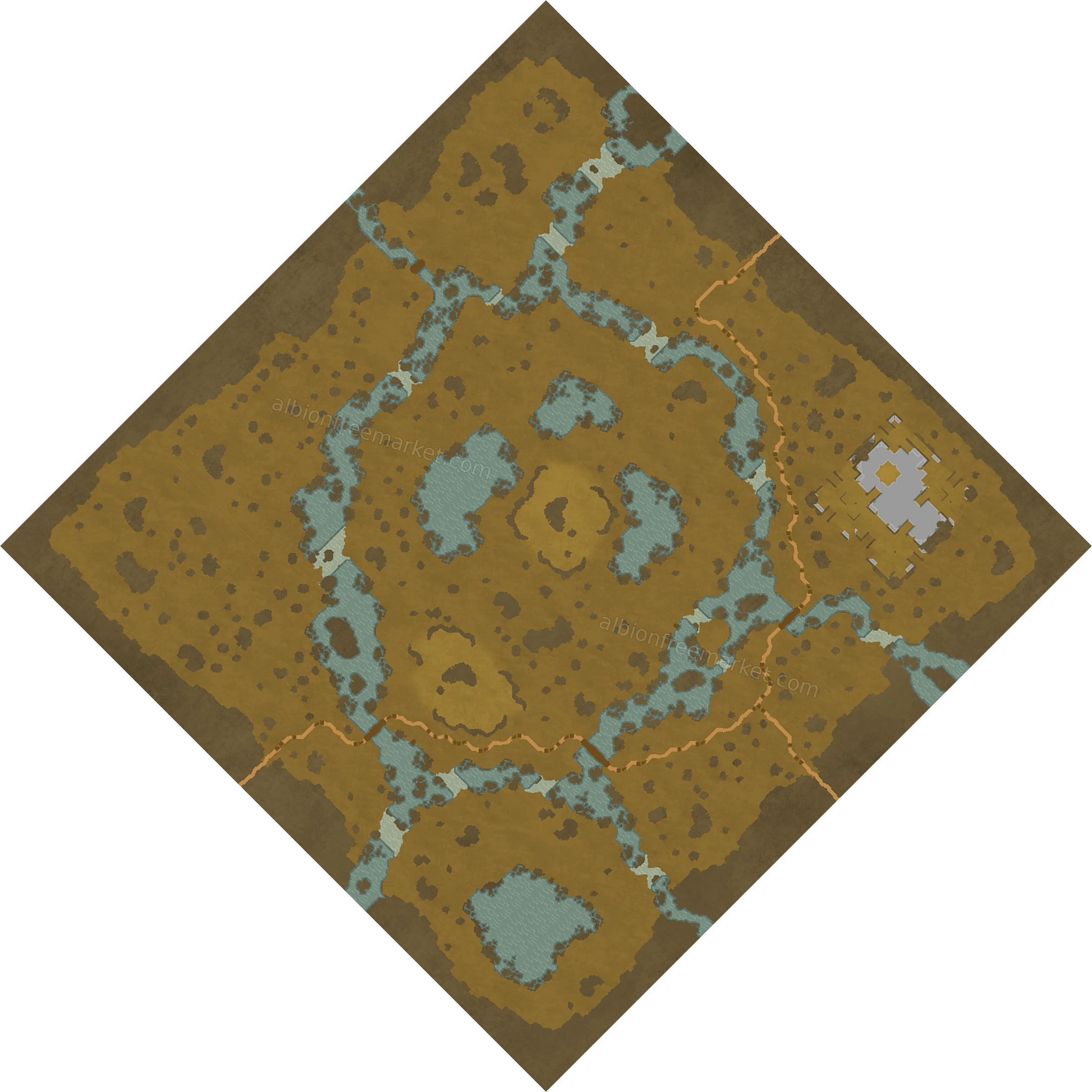 Willowshade Sink Albion Online map
