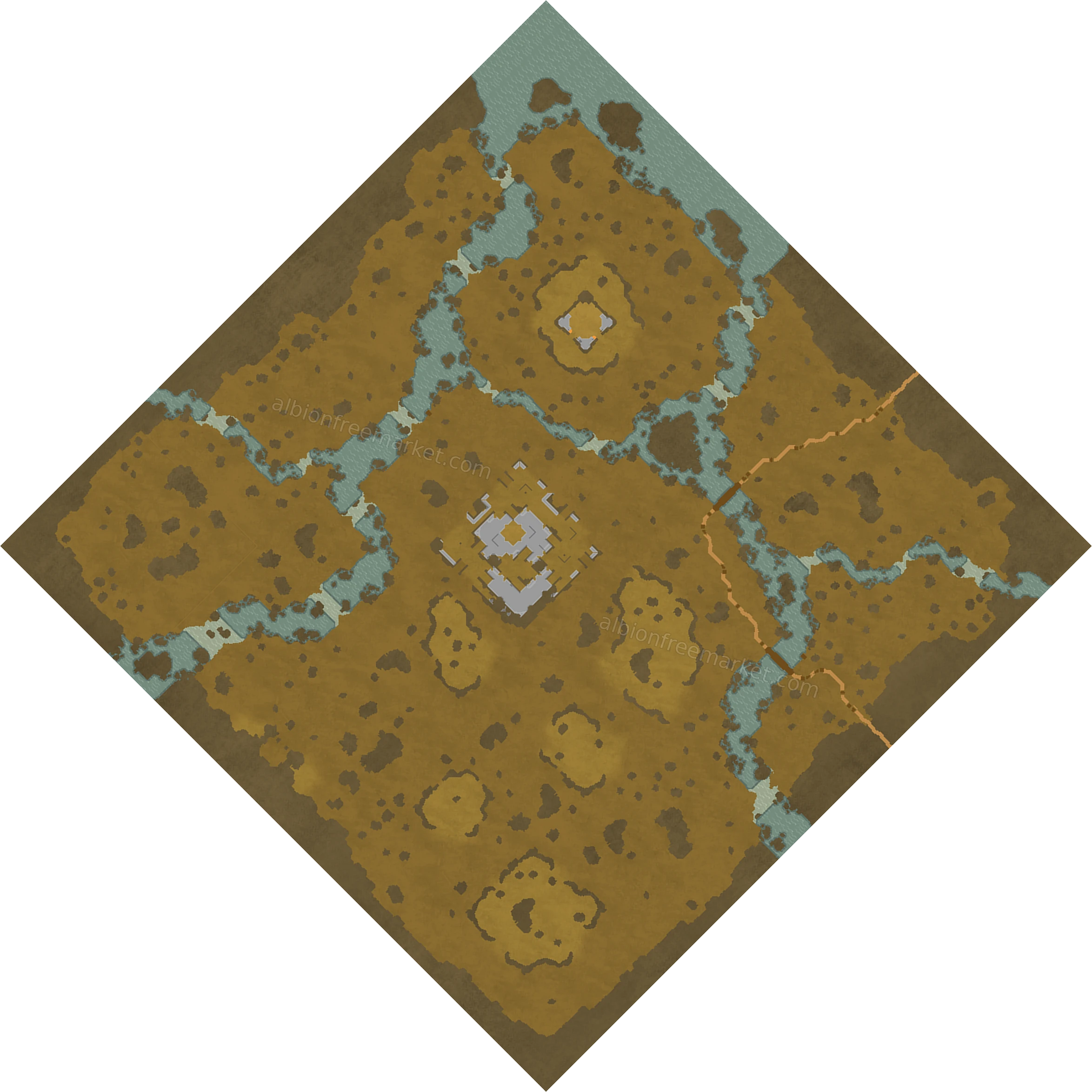 Widemoor Fen Albion Online map