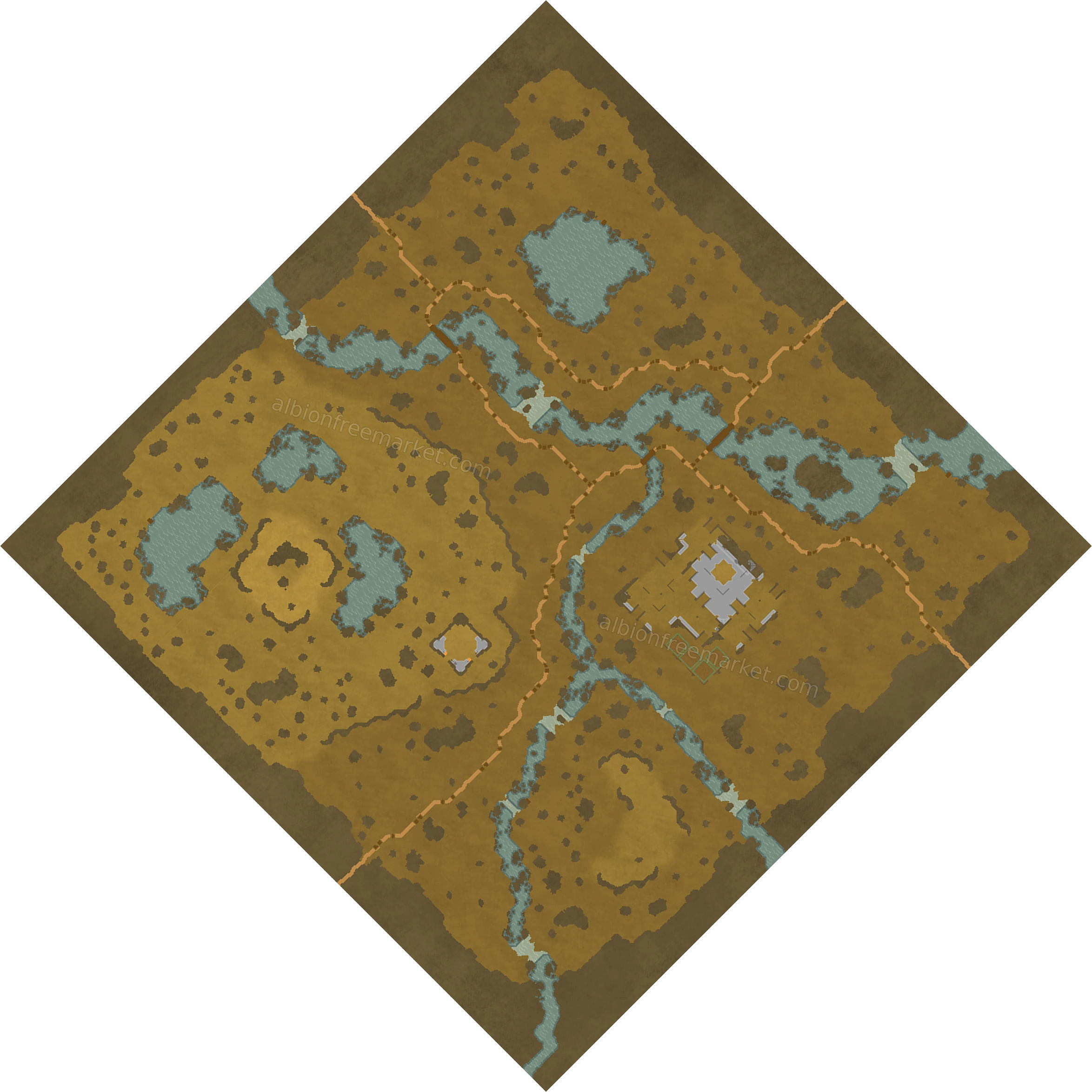 Springsump Melt Albion Online map
