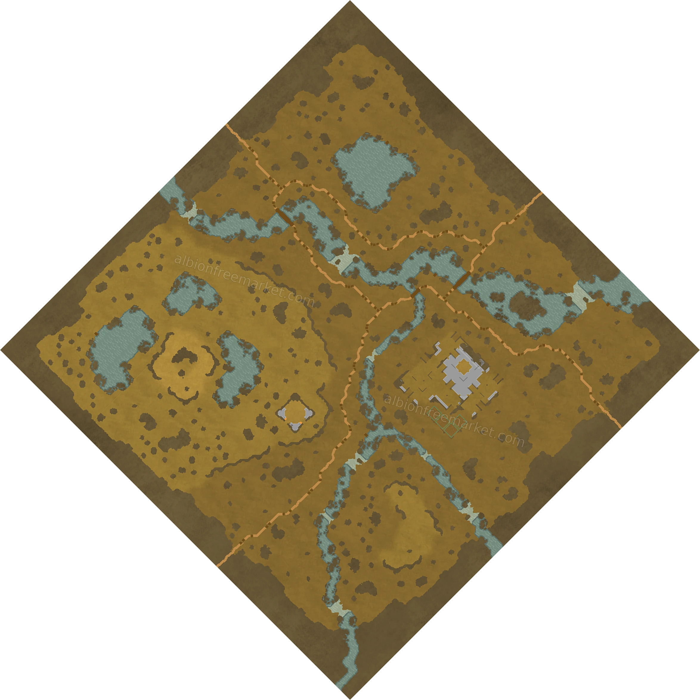 Springsump Melt Albion Online map