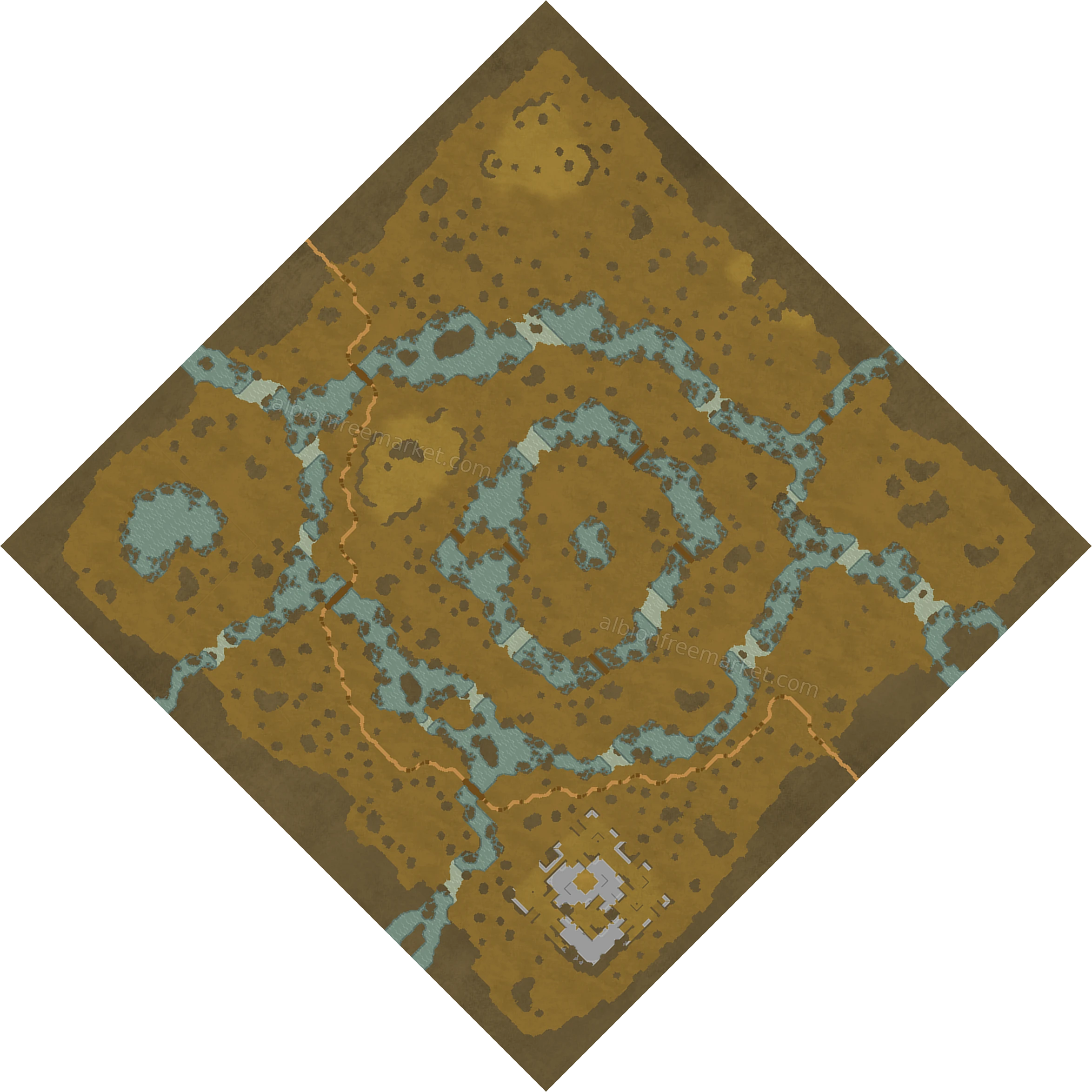Longfen Veins Albion Online map