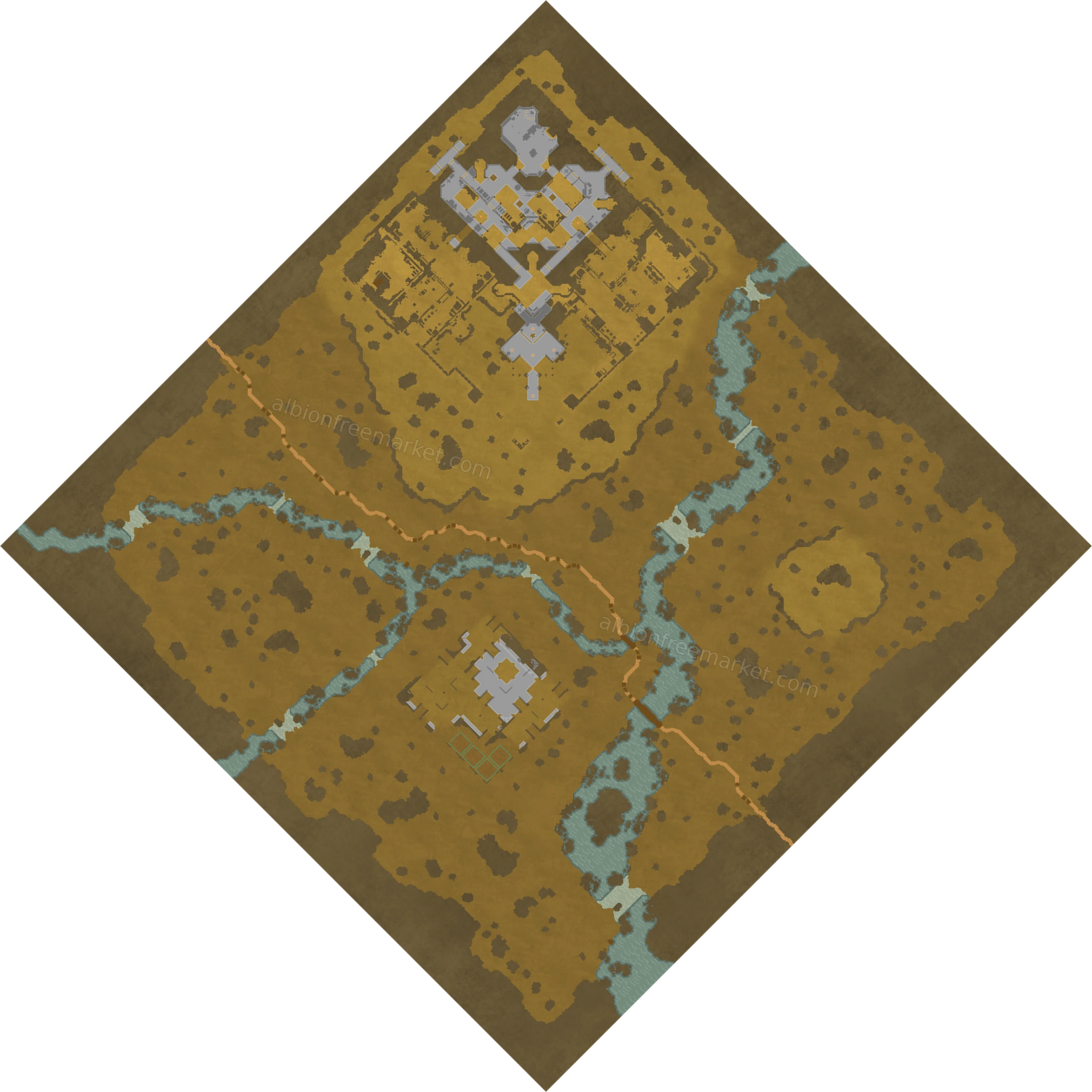 Drownfield Sink Albion Online map
