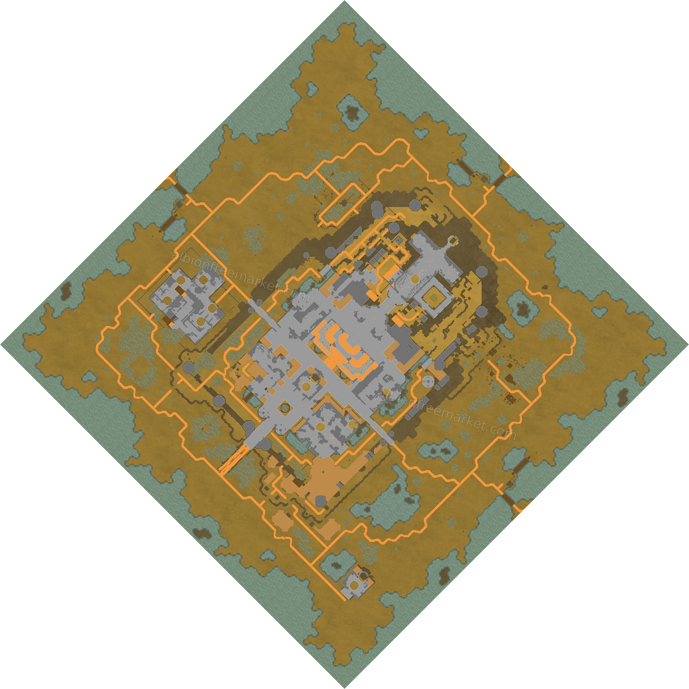 Black Monastery Albion Online map