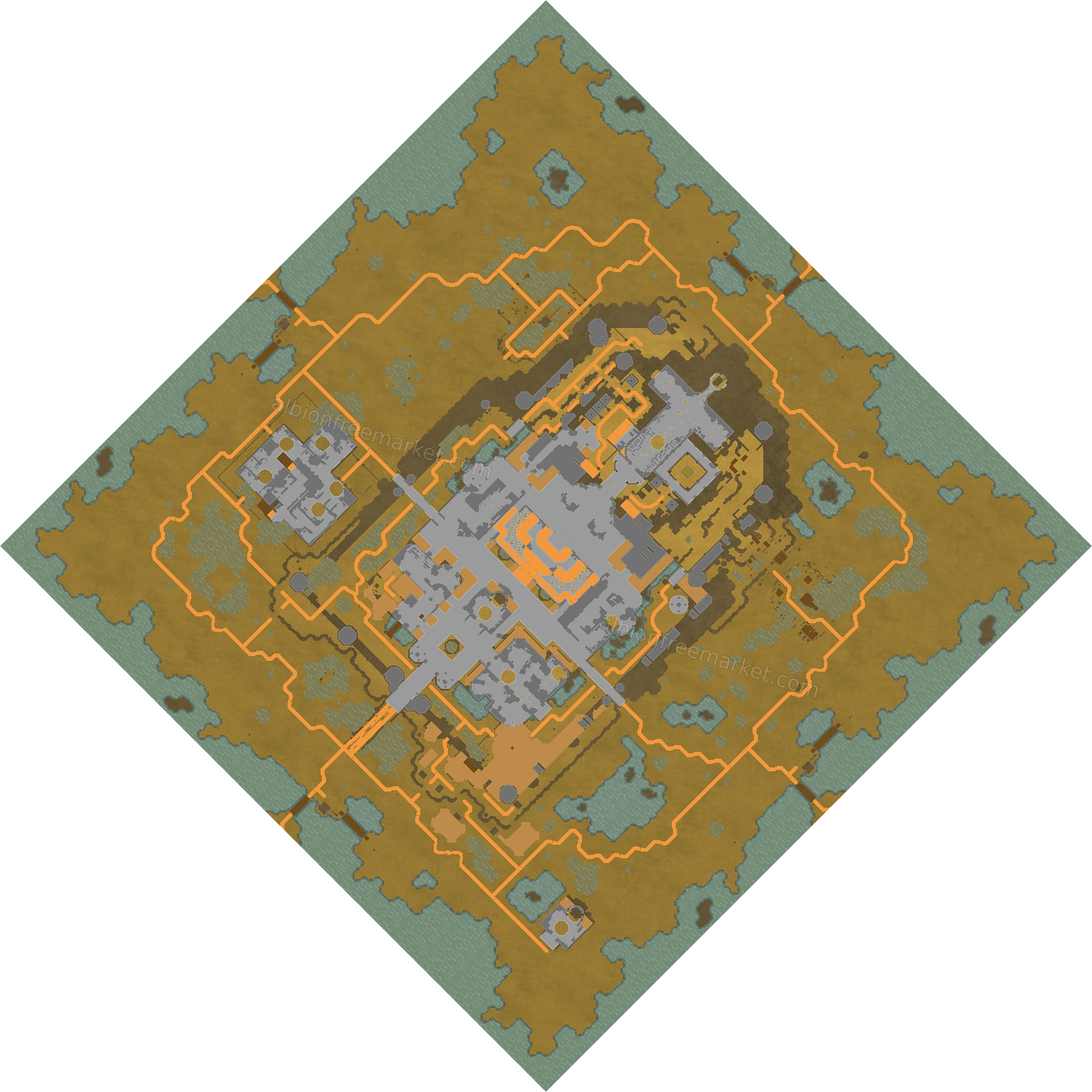 Unhallowed Cloister Albion Online map