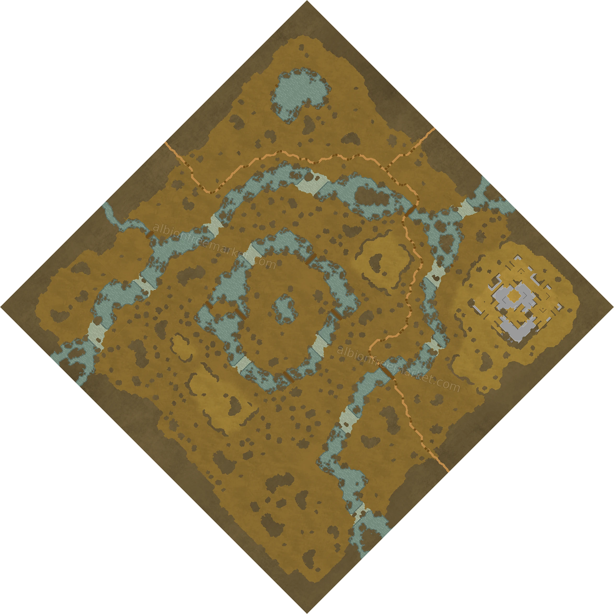 Sunkenbough Spring Albion Online map