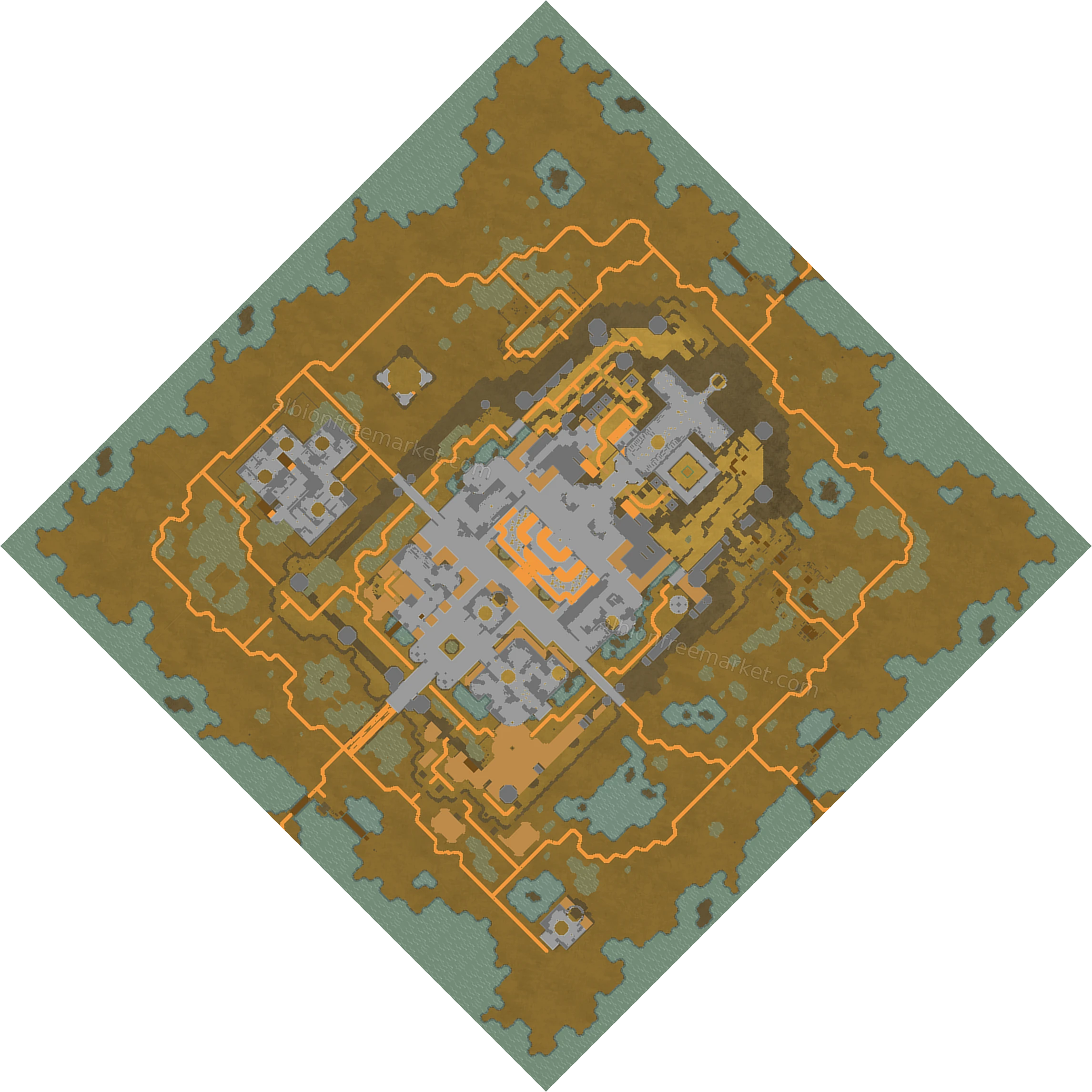 Deathreach Priory Albion Online map