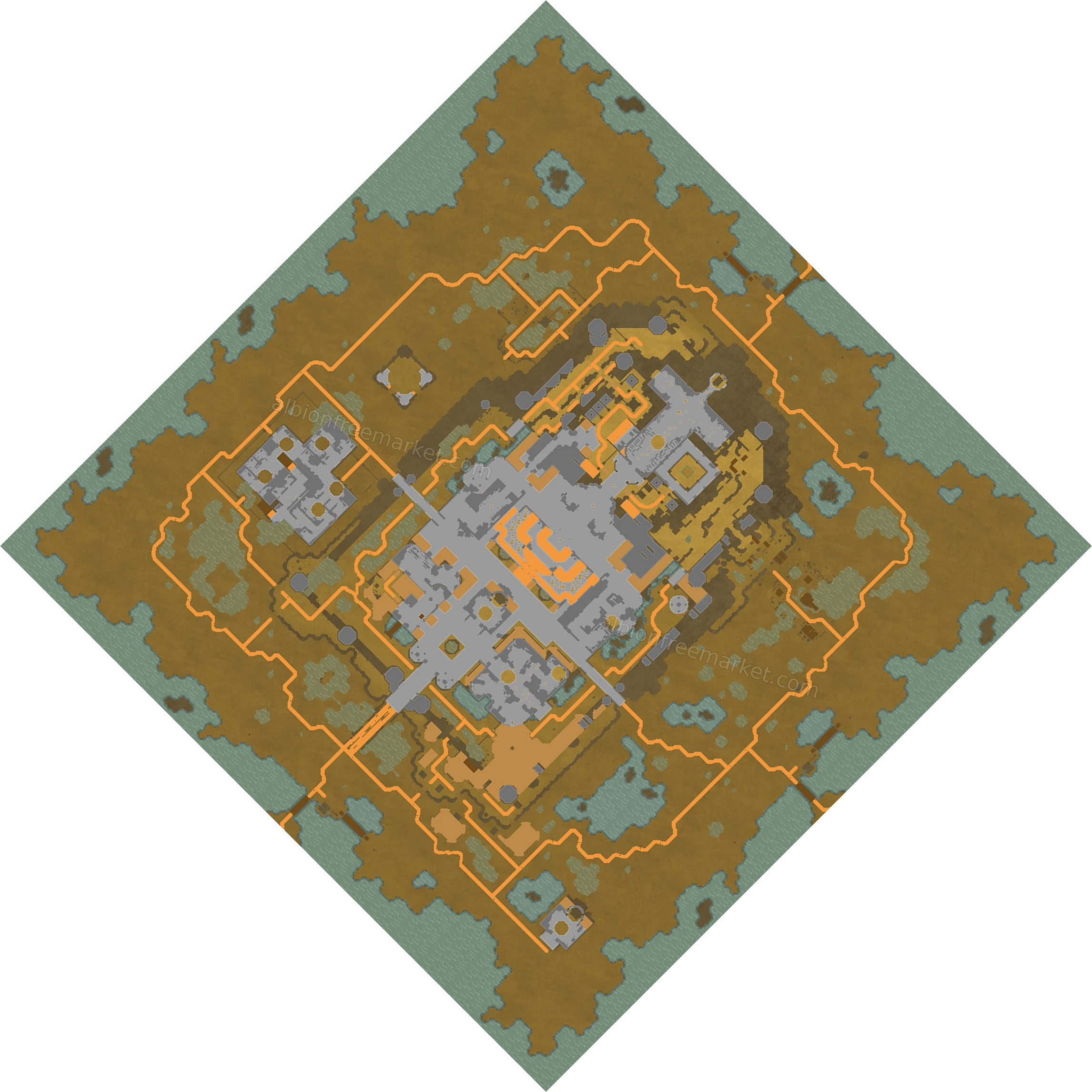 Deathreach Priory Albion Online map