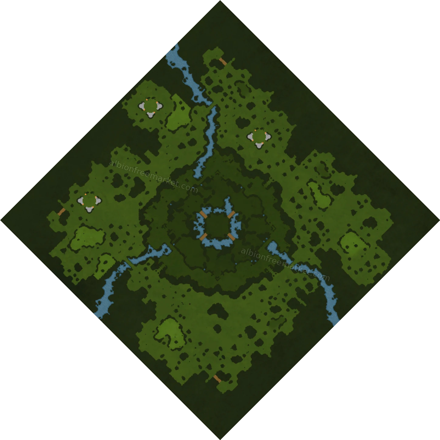Inis Mon Albion Online map