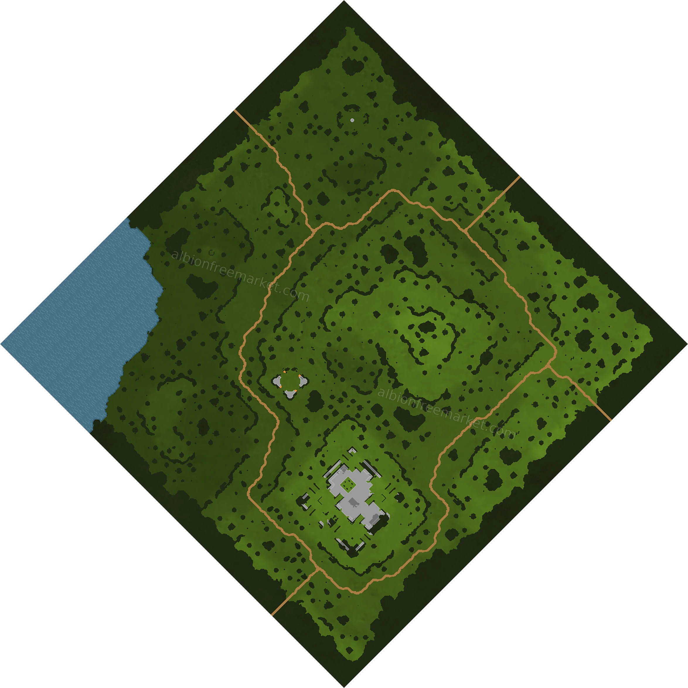 Longtimber Glen Albion Online map