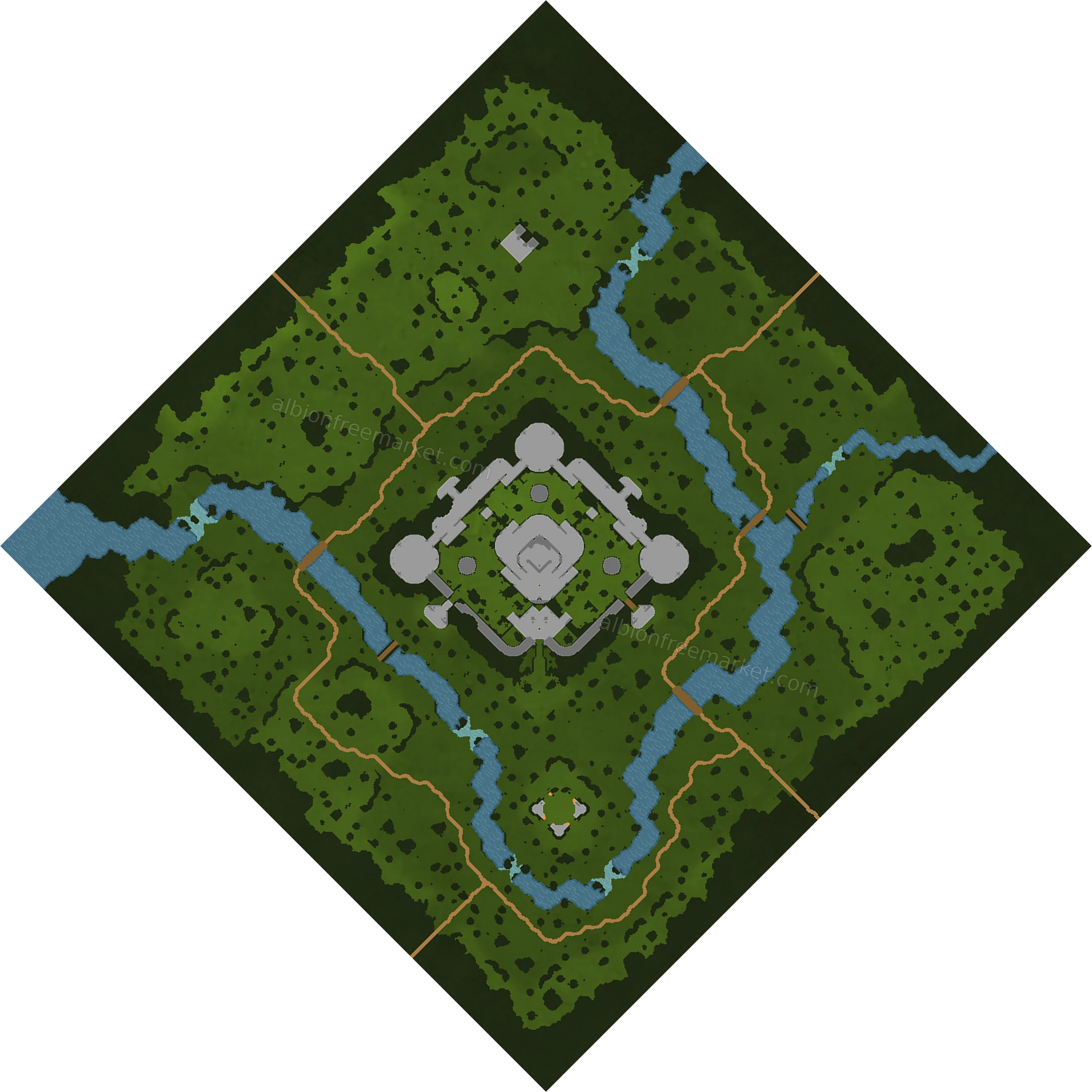 Murkweald Albion Online map