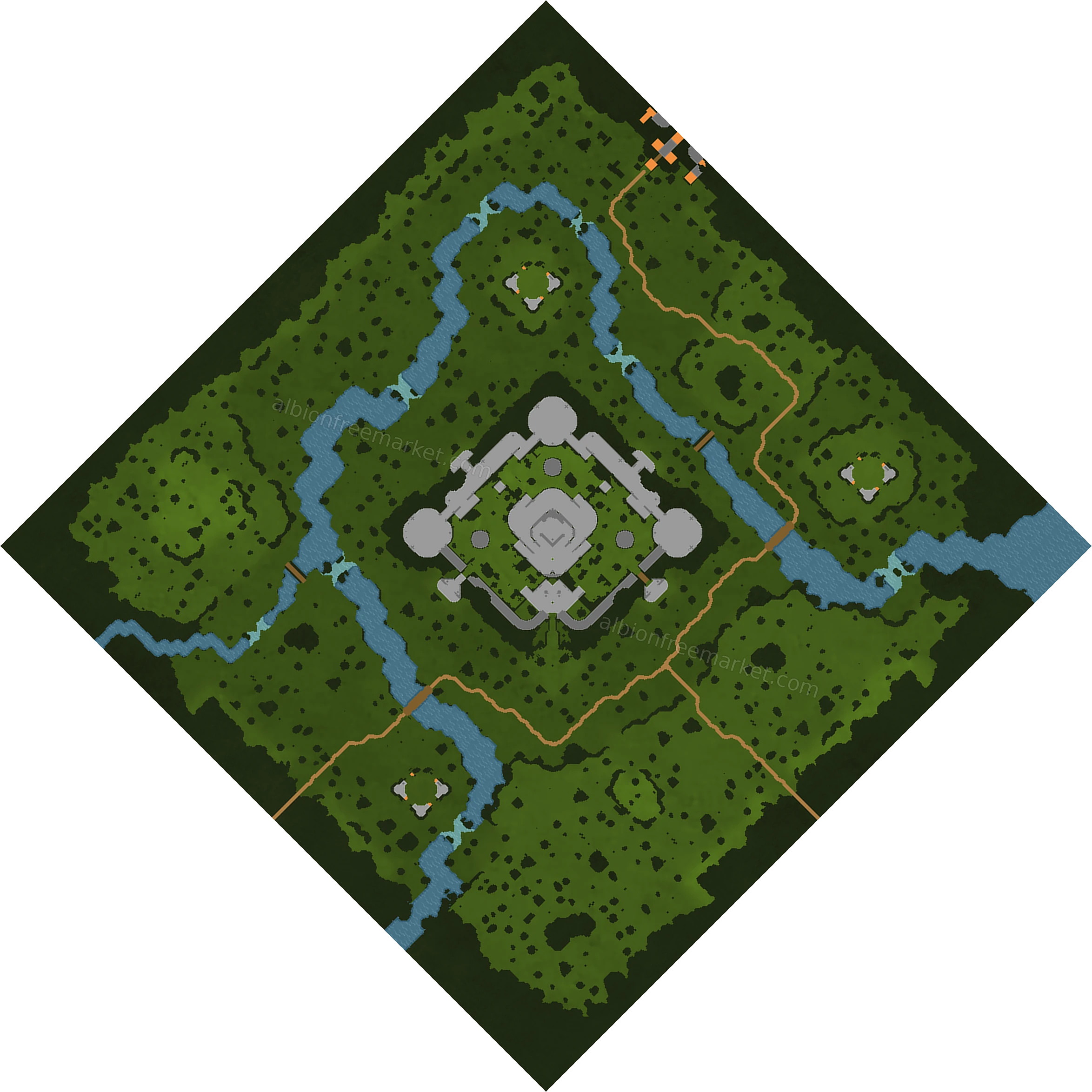 Ferndell Albion Online map